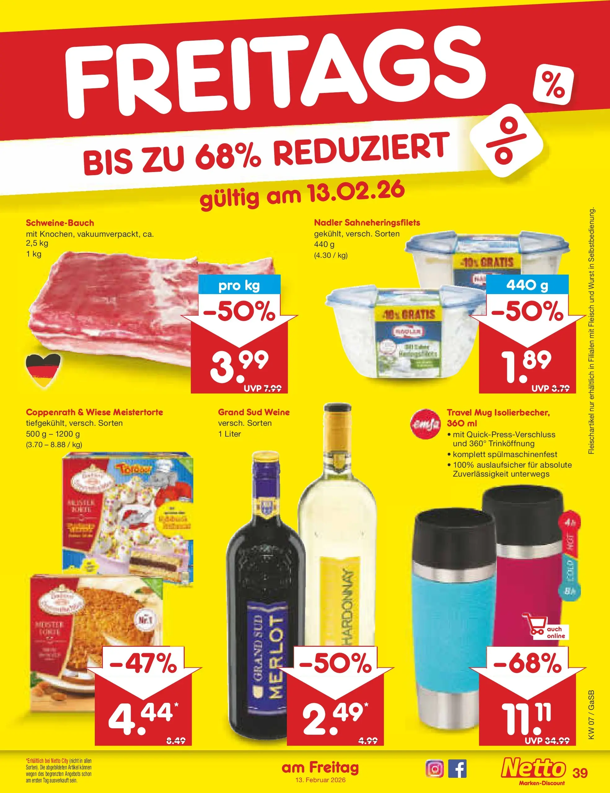 Netto Marken-Discount prospekt Bremen-Lesum	 (ab 08.02.2026) » Angebote | Seite: 51