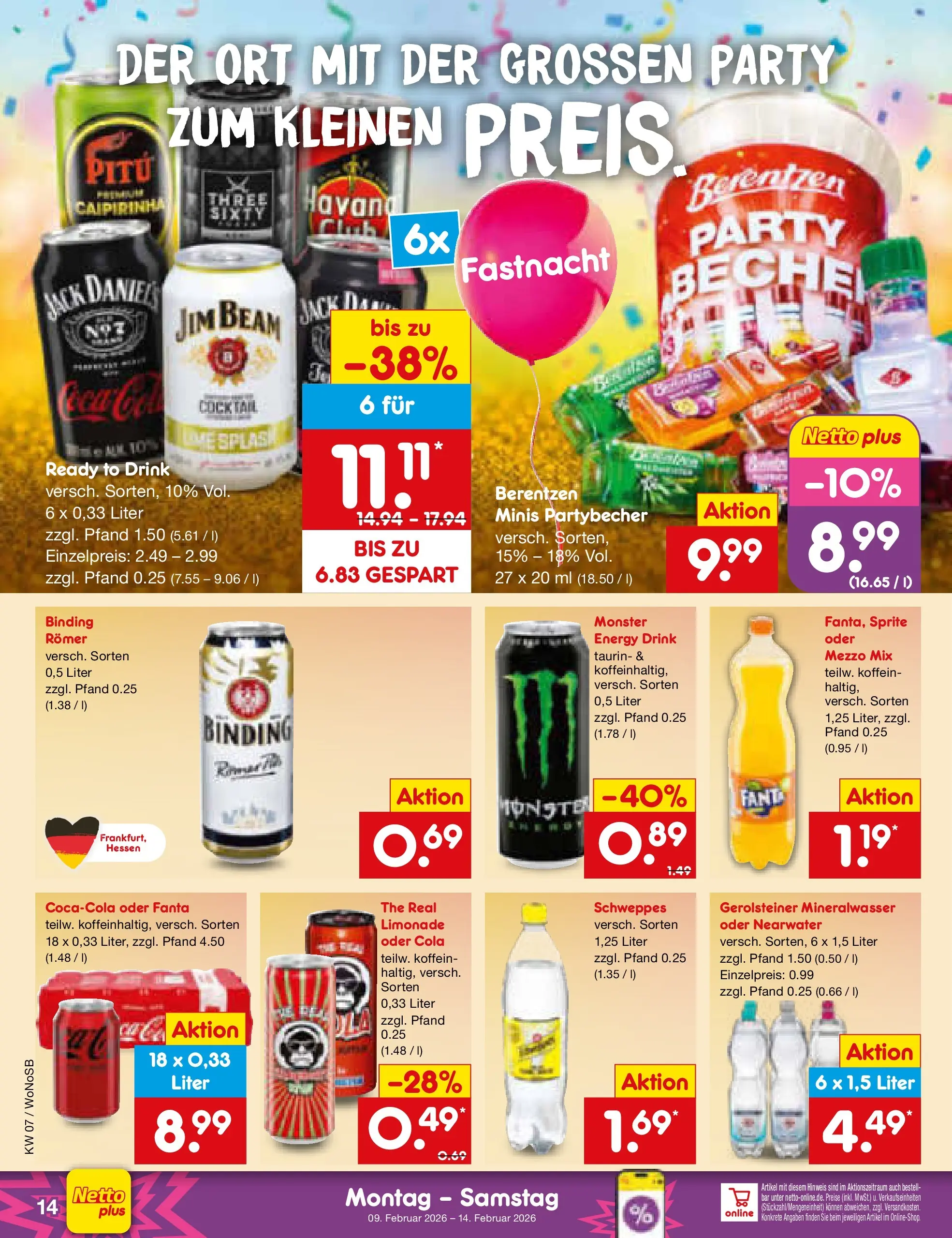 Netto Marken-Discount prospekt Lahnau	 (ab 08.02.2026) » Angebote | Seite: 14