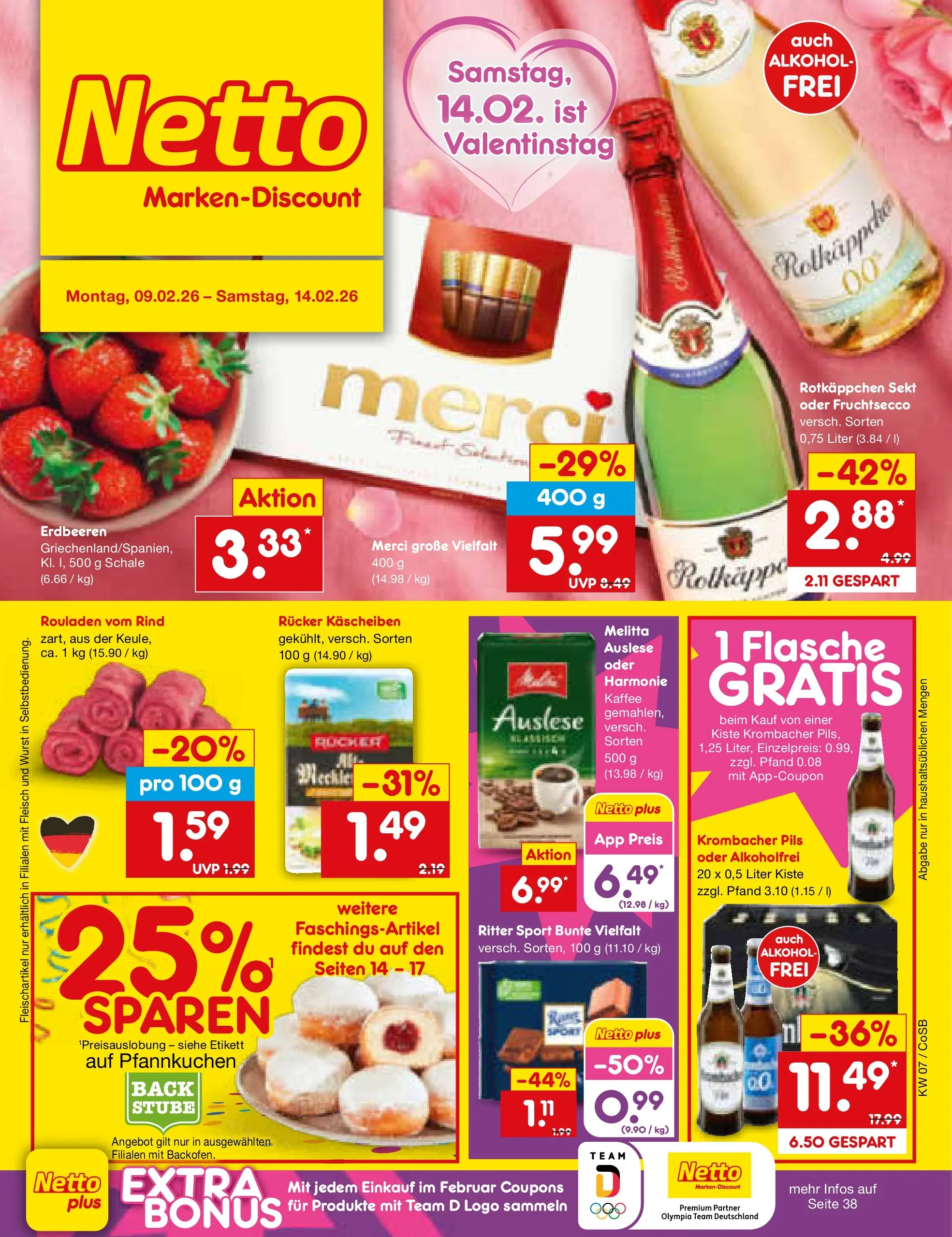 Netto Marken-Discount prospekt Bitterfeld-Wolfen	 (ab 08.02.2026) » Angebote | Seite: 1
