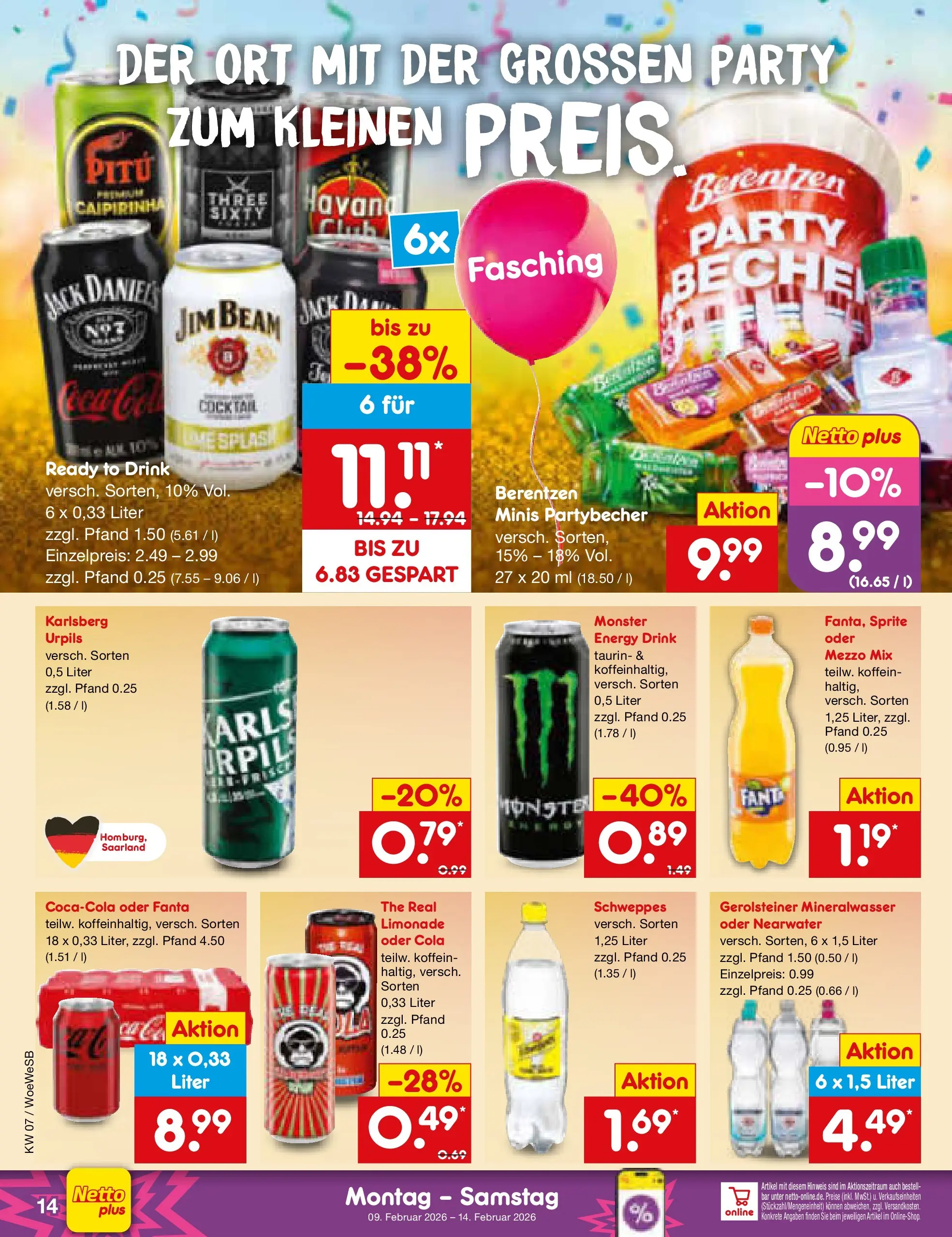 Netto Marken-Discount prospekt Katzweiler	 (ab 08.02.2026) » Angebote | Seite: 14