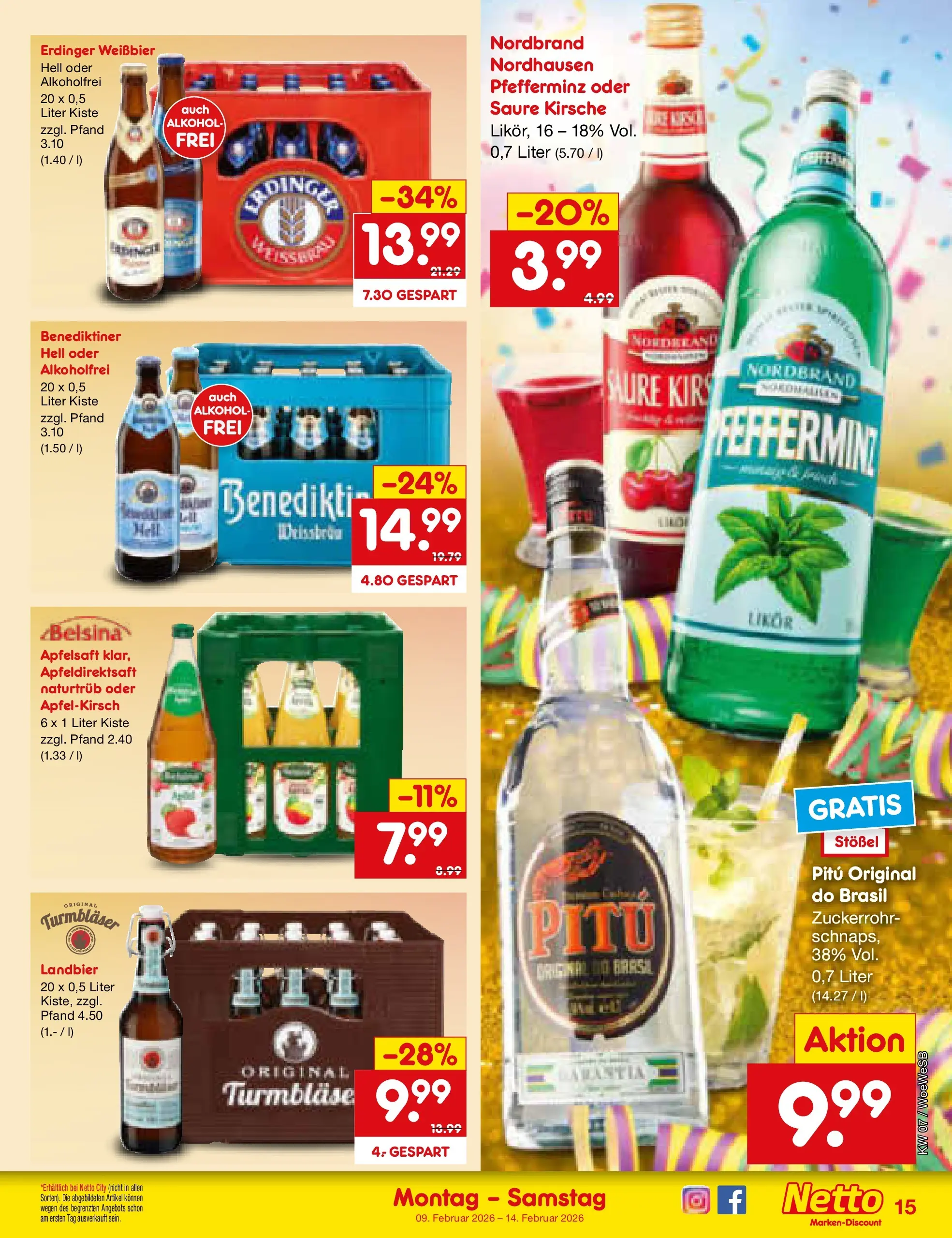 Netto Marken-Discount prospekt Katzweiler	 (ab 08.02.2026) » Angebote | Seite: 15
