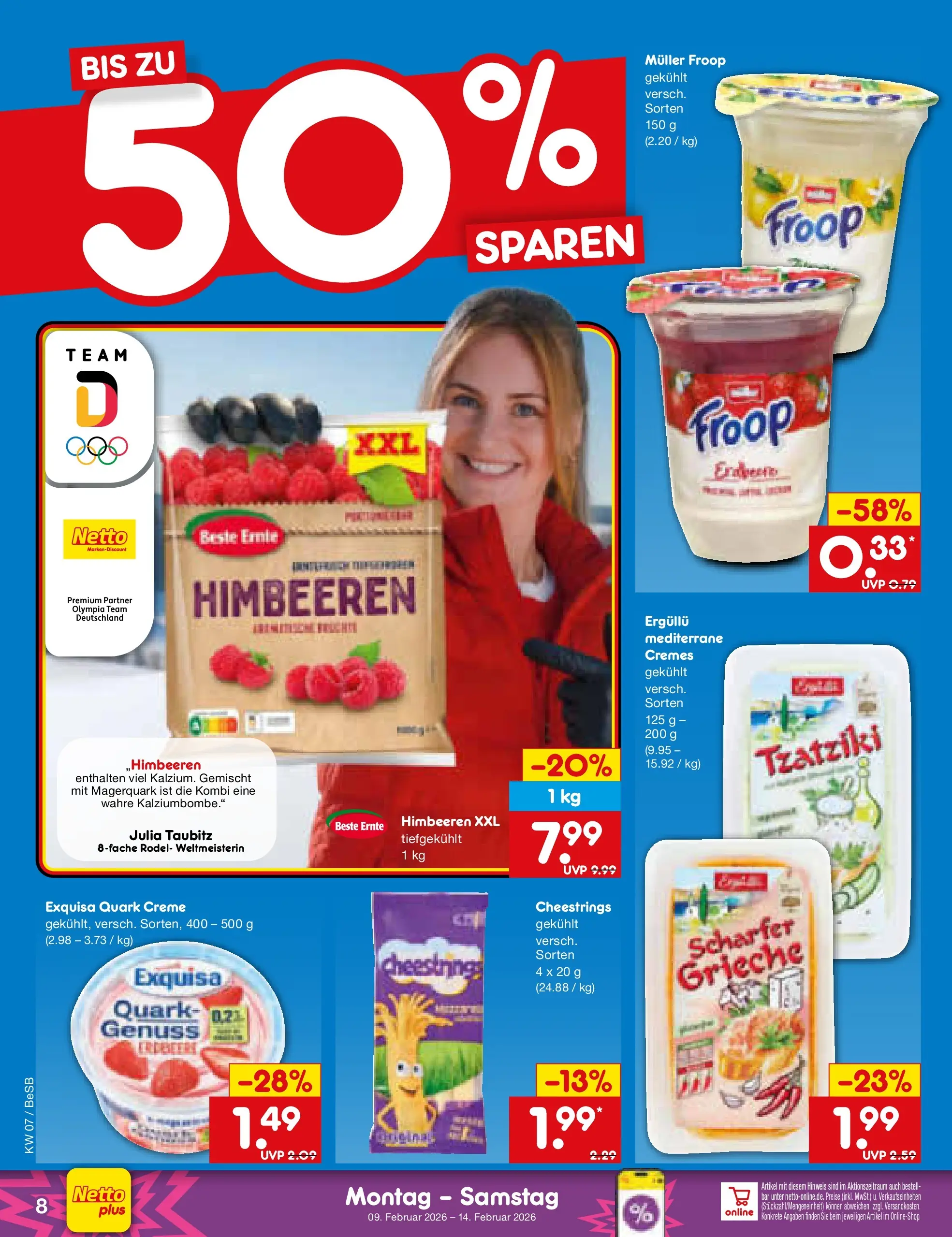 Netto Marken-Discount prospekt Kremmen	 (ab 08.02.2026) » Angebote | Seite: 8