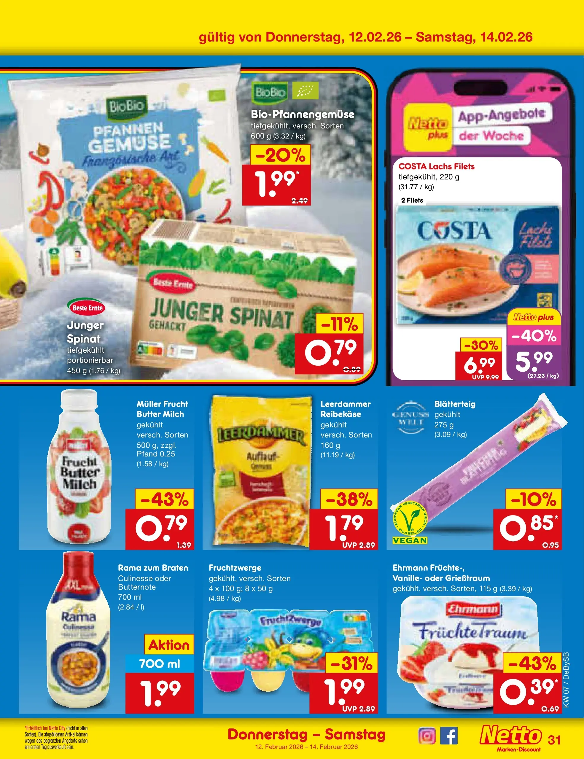 Netto Marken-Discount prospekt Thierhaupten	 (ab 08.02.2026) » Angebote | Seite: 39
