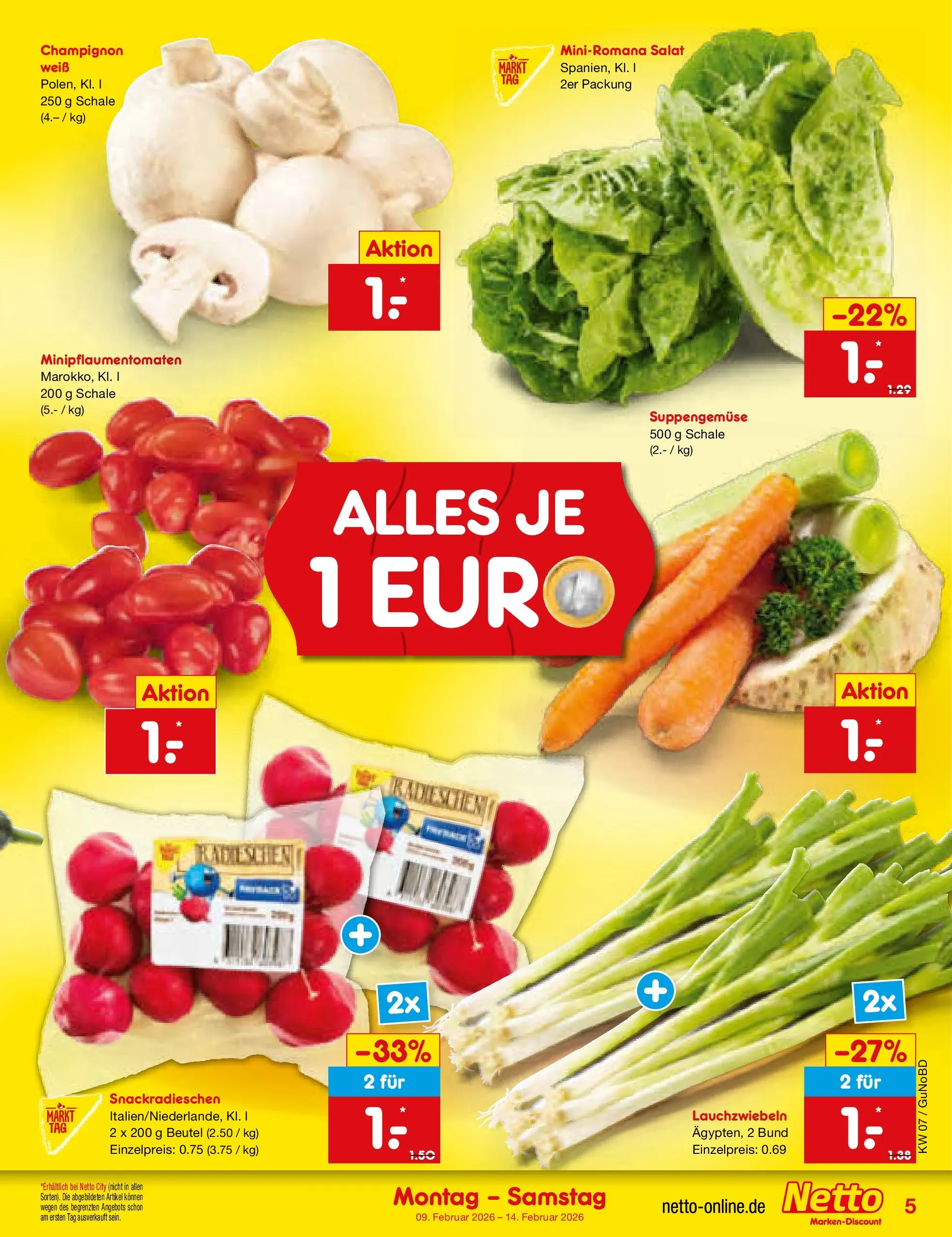 Netto Marken-Discount prospekt Augustusburg	 (ab 08.02.2026) » Angebote | Seite: 5