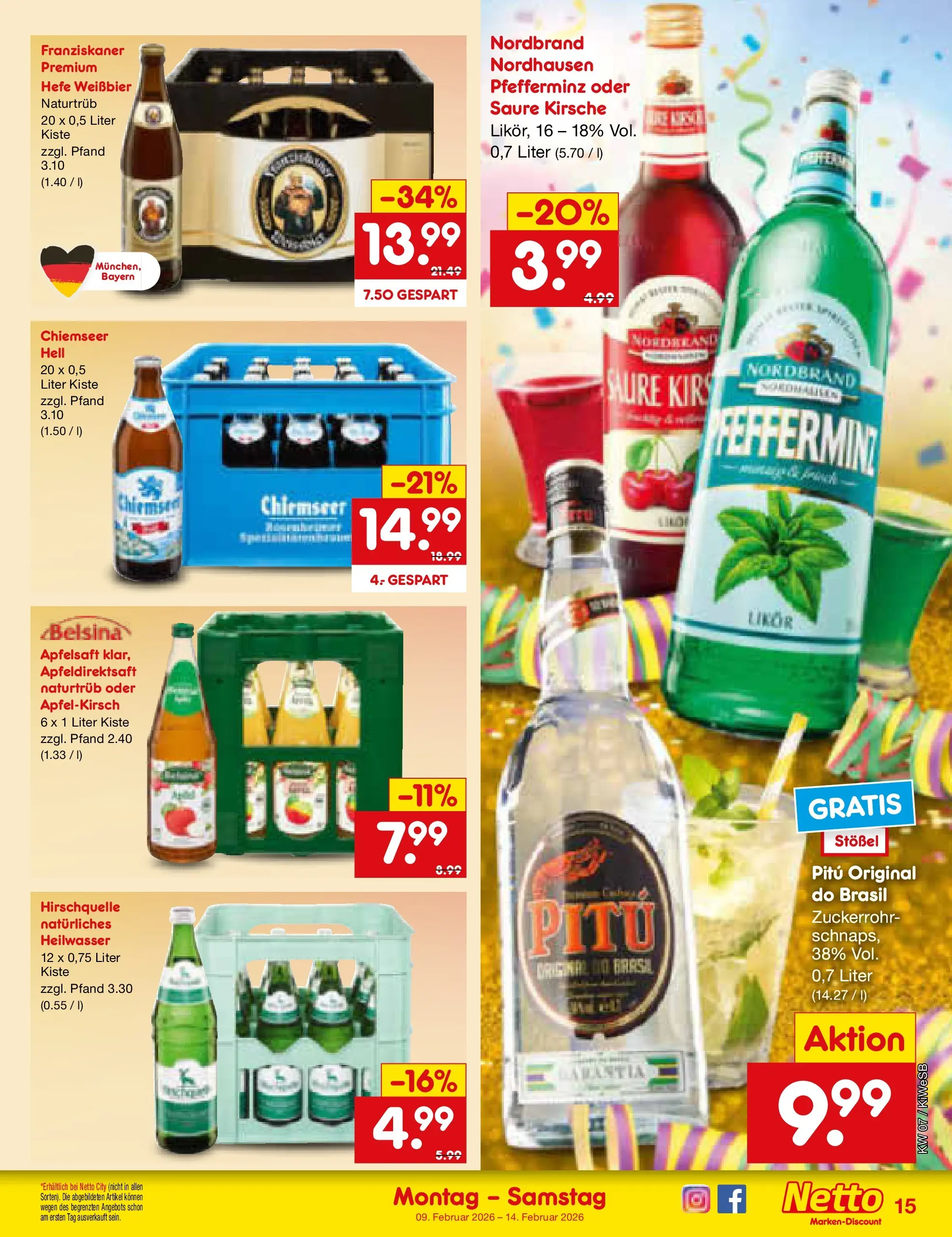 Netto Marken-Discount prospekt Bad Friedrichshall	 (ab 08.02.2026) » Angebote | Seite: 15