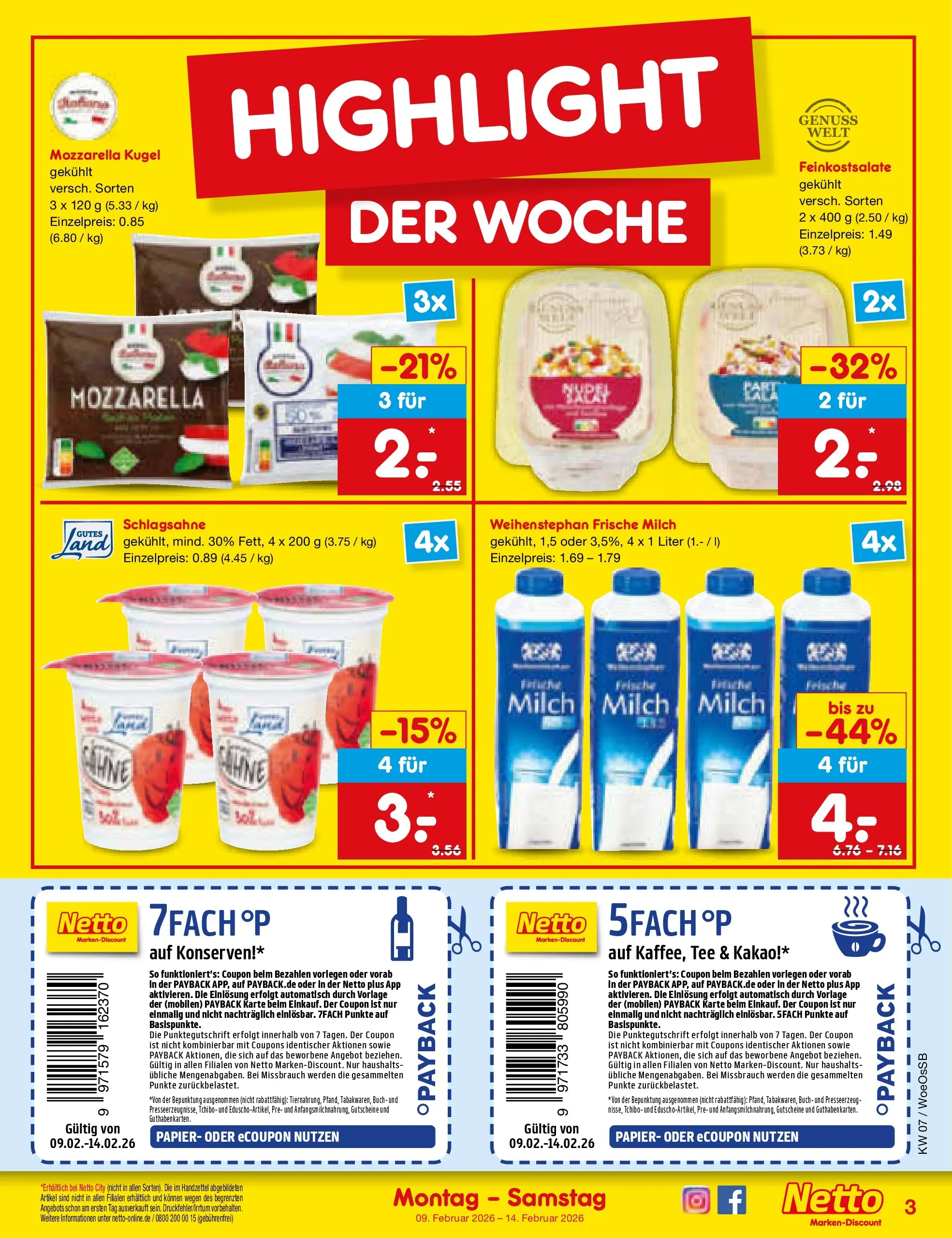 Netto Marken-Discount prospekt Gemmingen	 (ab 08.02.2026) » Angebote | Seite: 3