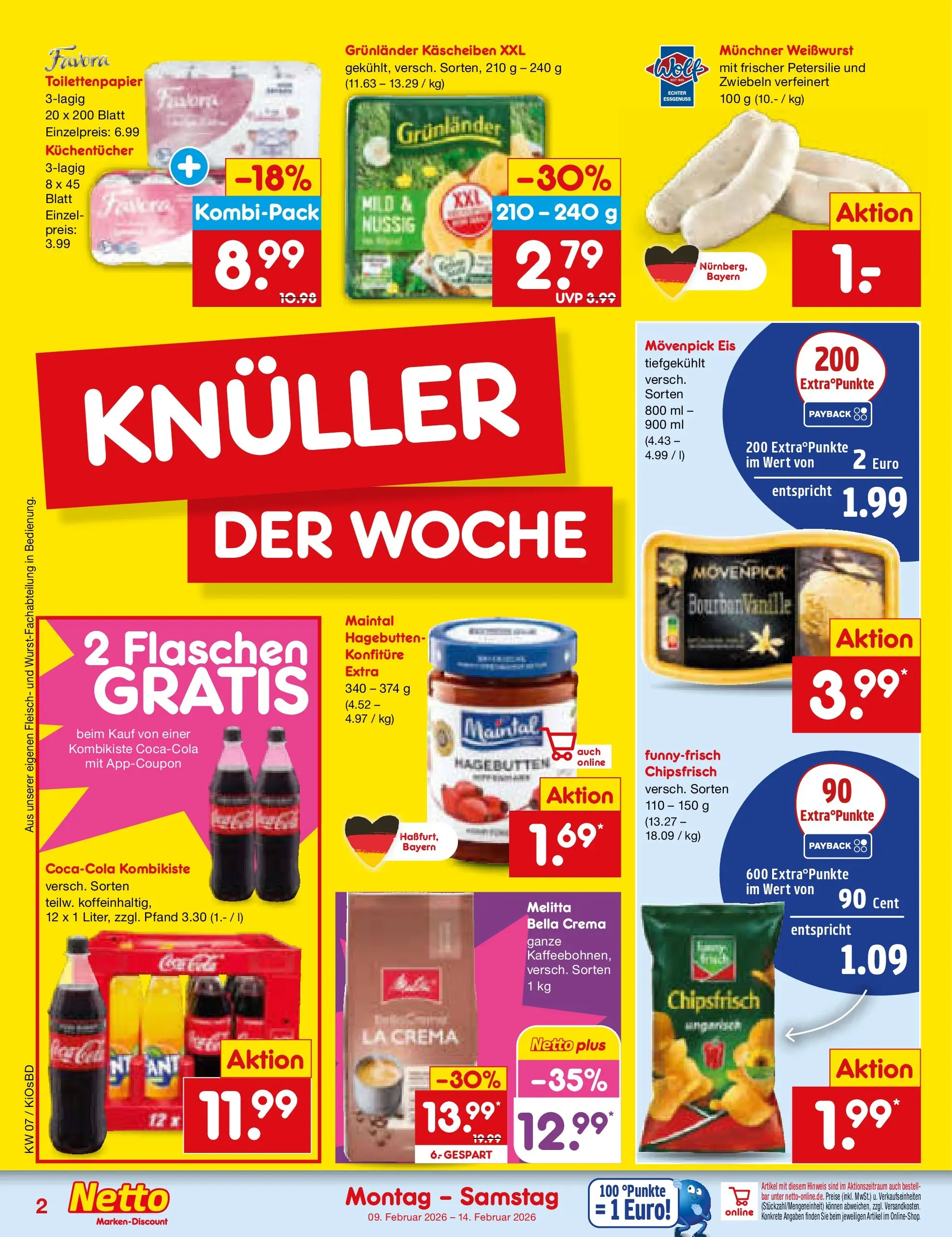 Netto Marken-Discount prospekt Mistelbach	 (ab 08.02.2026) » Angebote | Seite: 2
