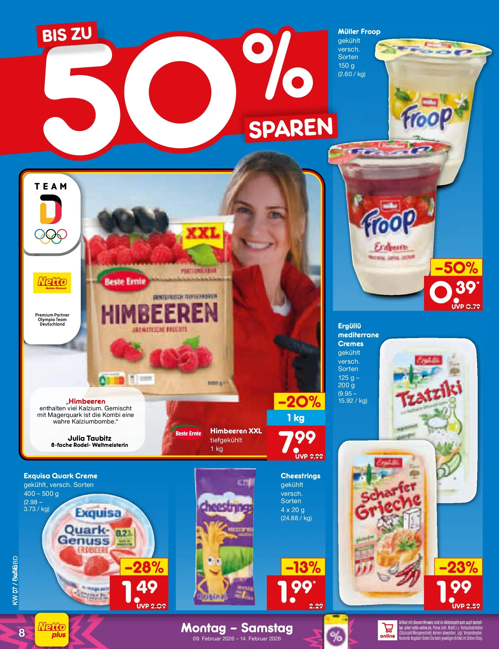 Netto Marken-Discount prospekt Augustusburg	 (ab 08.02.2026) » Angebote | Seite: 8