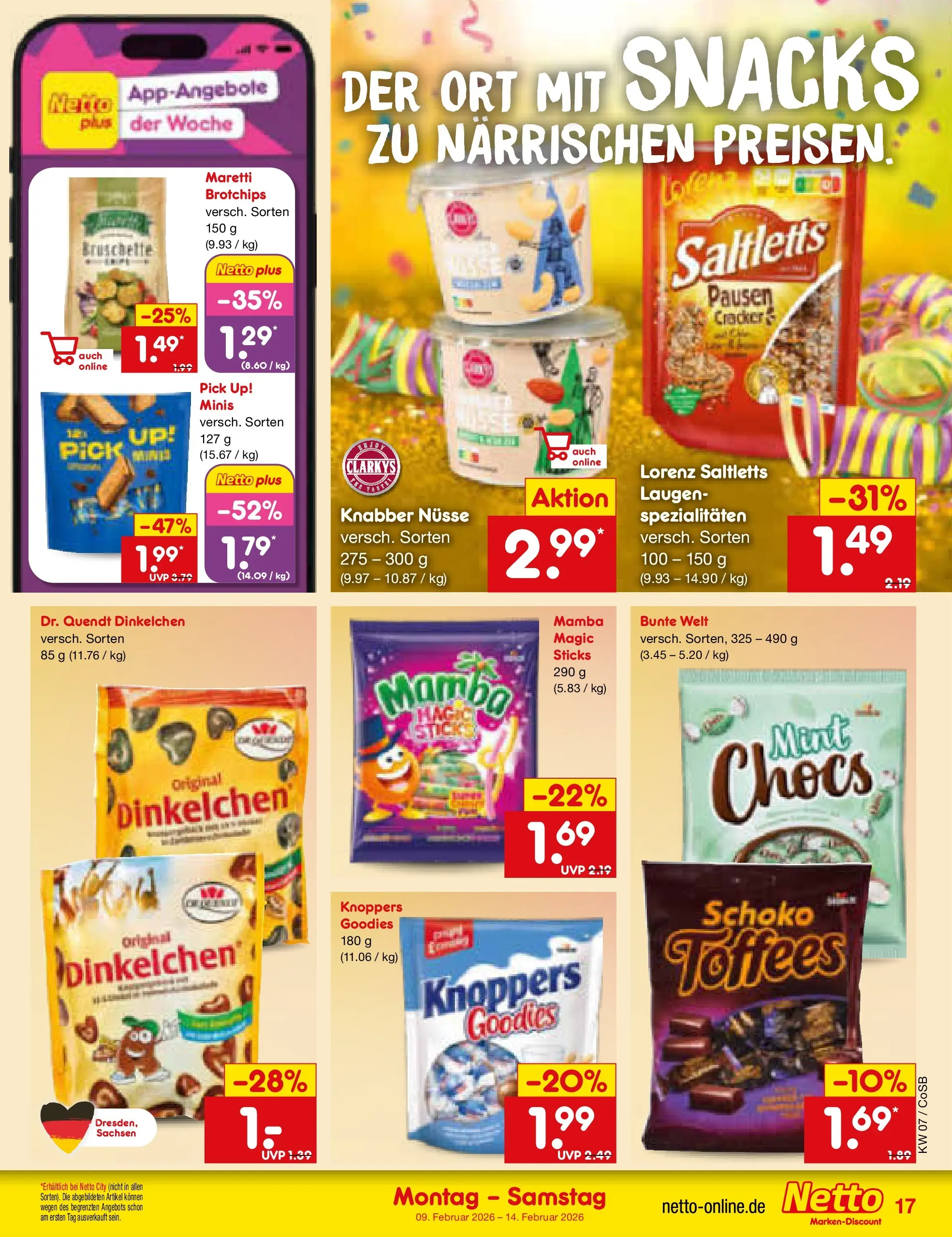 Netto Marken-Discount prospekt Bitterfeld-Wolfen	 (ab 08.02.2026) » Angebote | Seite: 19