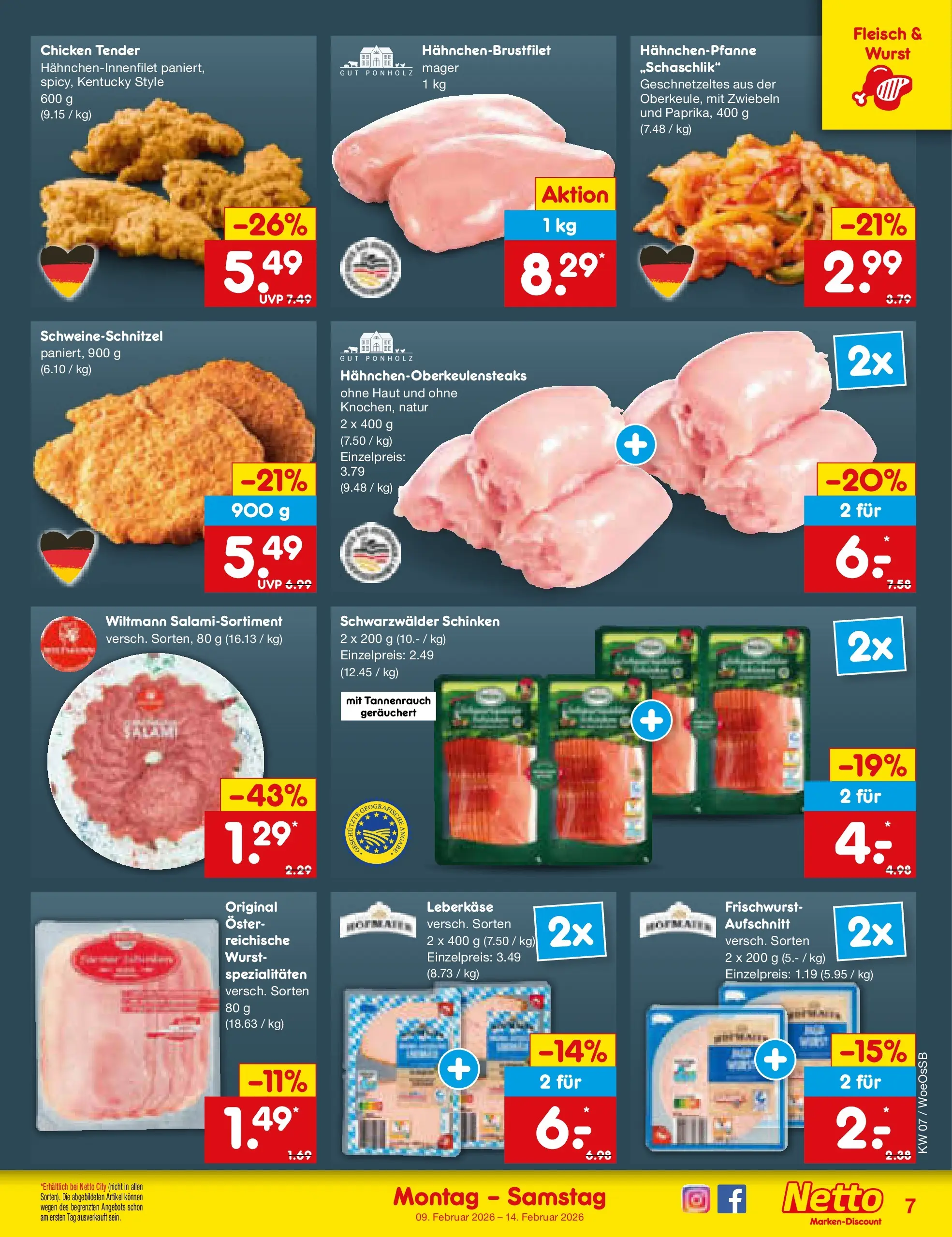 Netto Marken-Discount prospekt Gemmingen	 (ab 08.02.2026) » Angebote | Seite: 7
