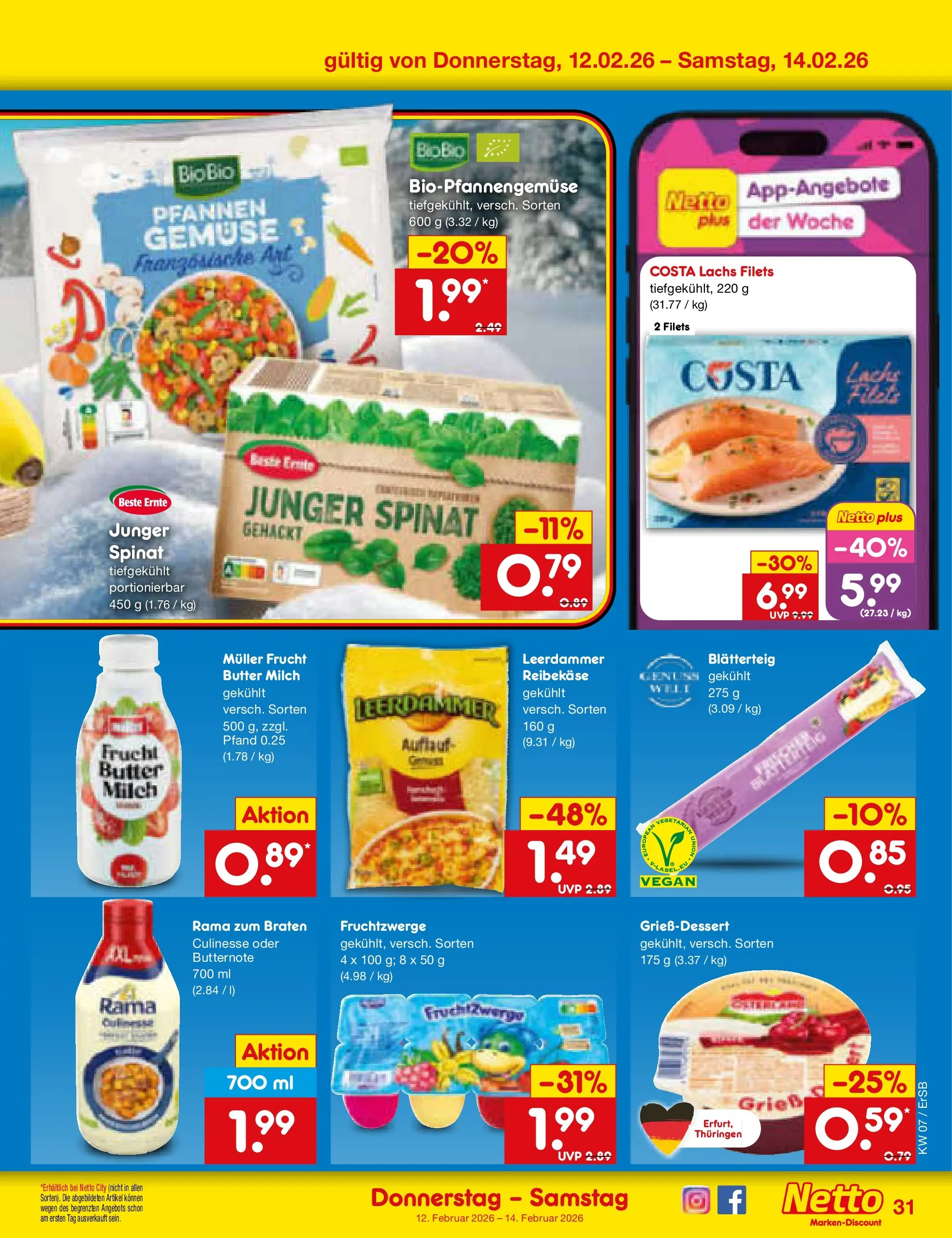 Netto Marken-Discount prospekt Nordhausen	 (ab 08.02.2026) » Angebote | Seite: 39