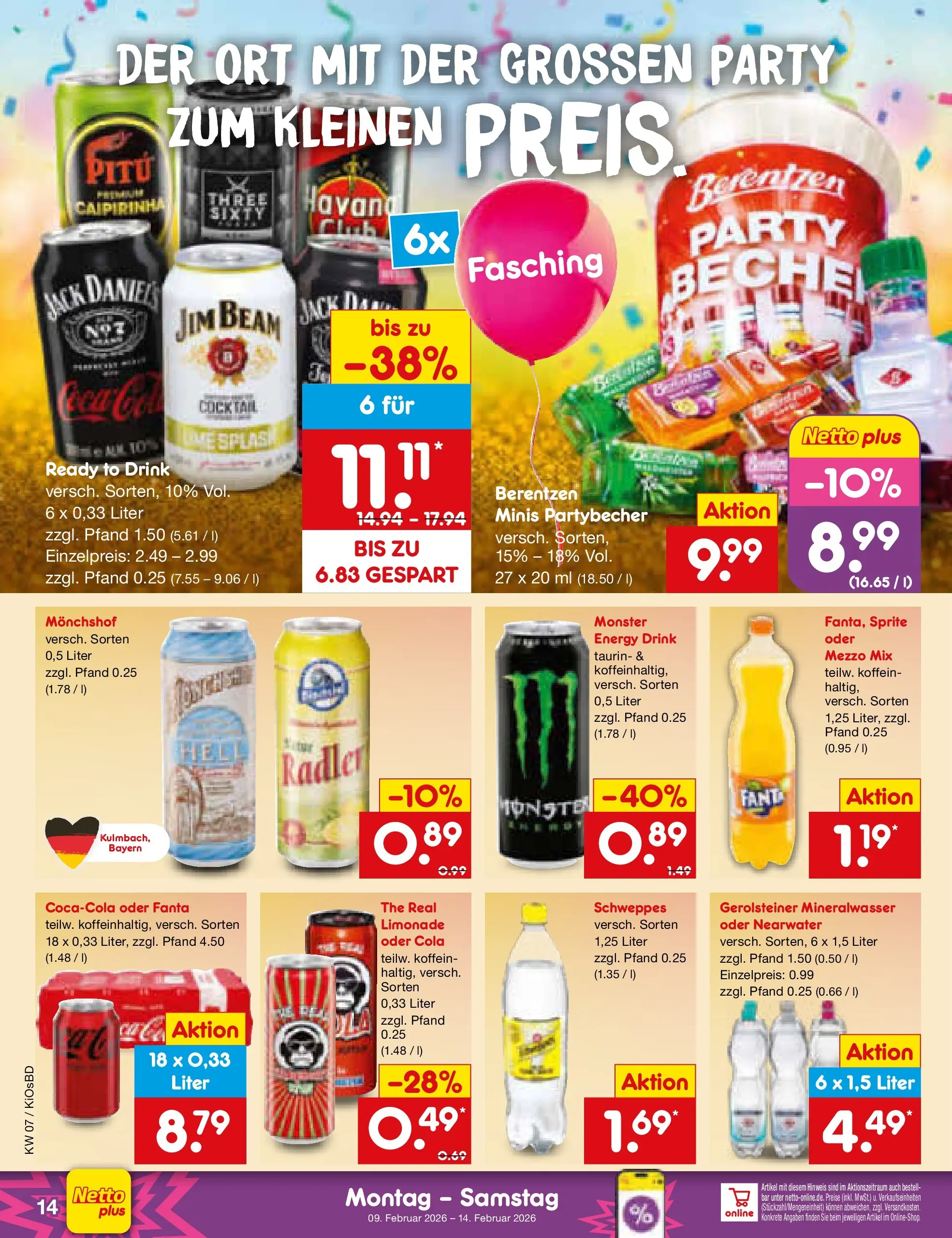 Netto Marken-Discount prospekt Mistelbach	 (ab 08.02.2026) » Angebote | Seite: 14