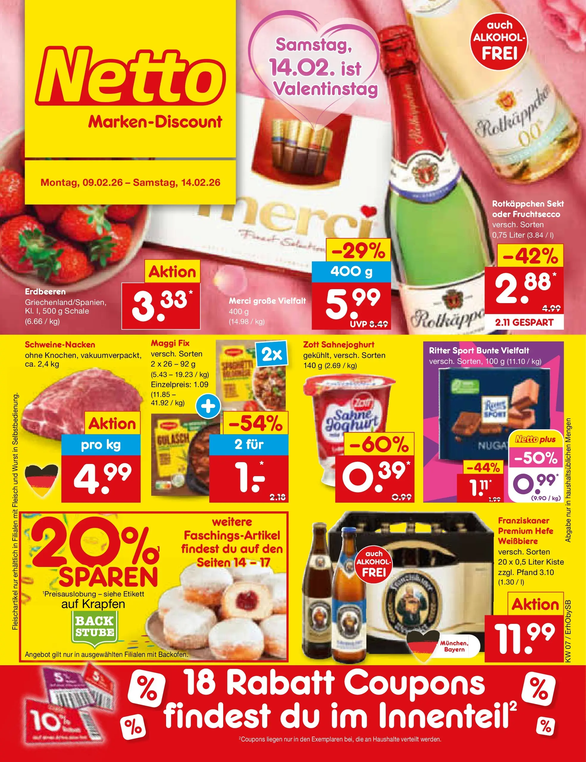 Netto Marken-Discount prospekt Mauern	 (ab 08.02.2026) » Angebote | Seite: 1