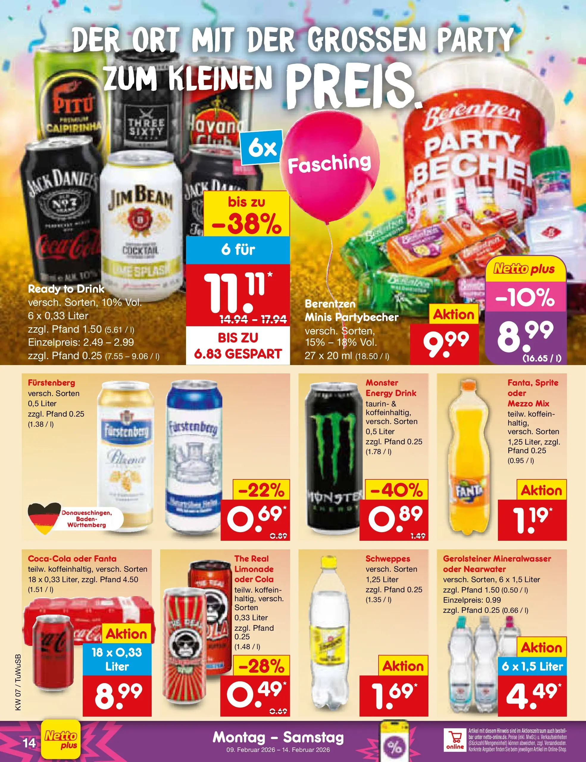 Netto Marken-Discount prospekt Calw-Stammheim	 (ab 08.02.2026) » Angebote | Seite: 14