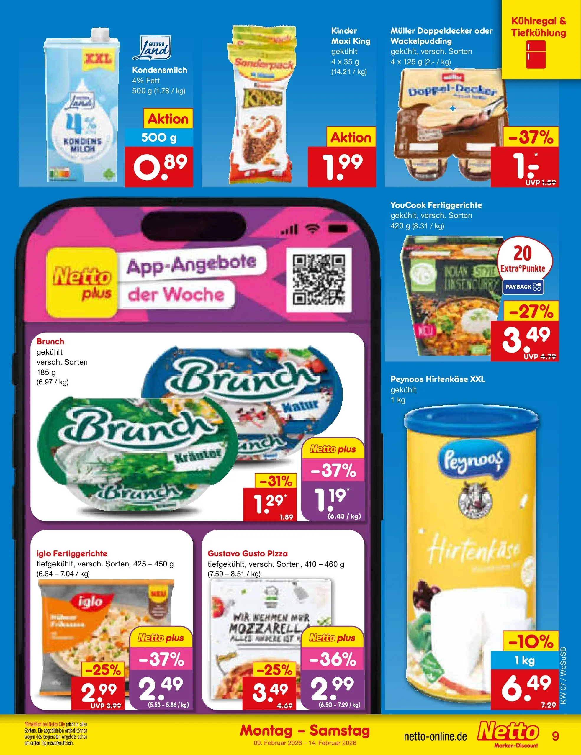 Netto Marken-Discount prospekt Mannheim	 (ab 08.02.2026) » Angebote | Seite: 9
