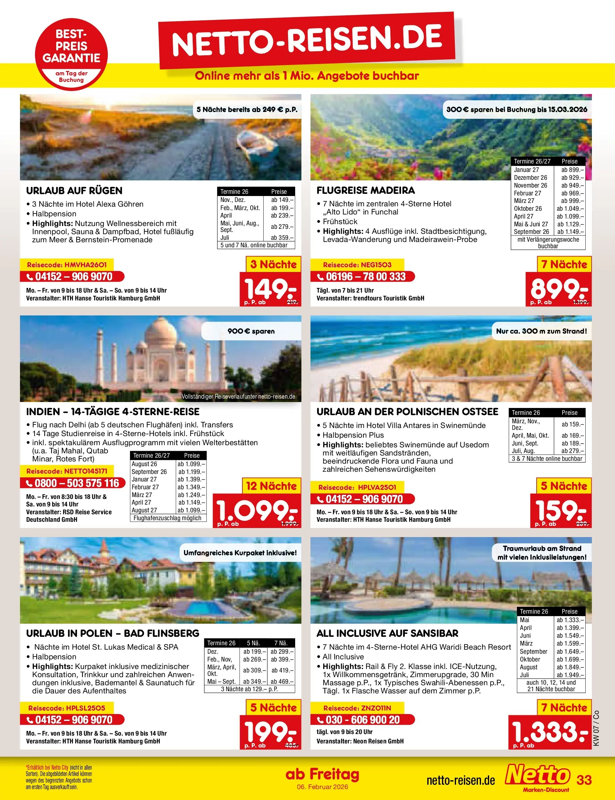 Netto Marken-Discount prospekt Bitterfeld-Wolfen	 (ab 08.02.2026) » Angebote | Seite: 43