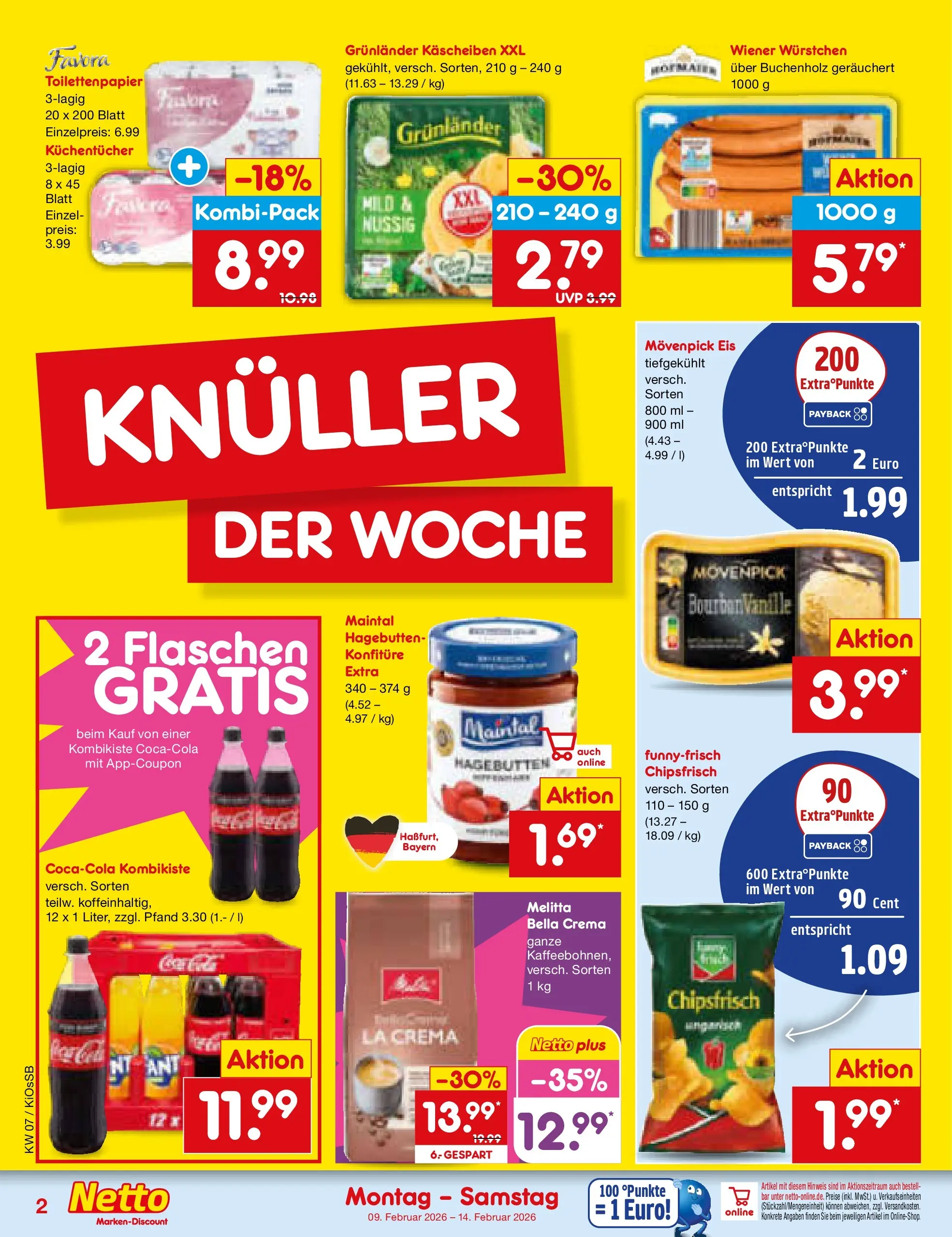 Netto Marken-Discount prospekt Oberhaid	 (ab 08.02.2026) » Angebote | Seite: 2