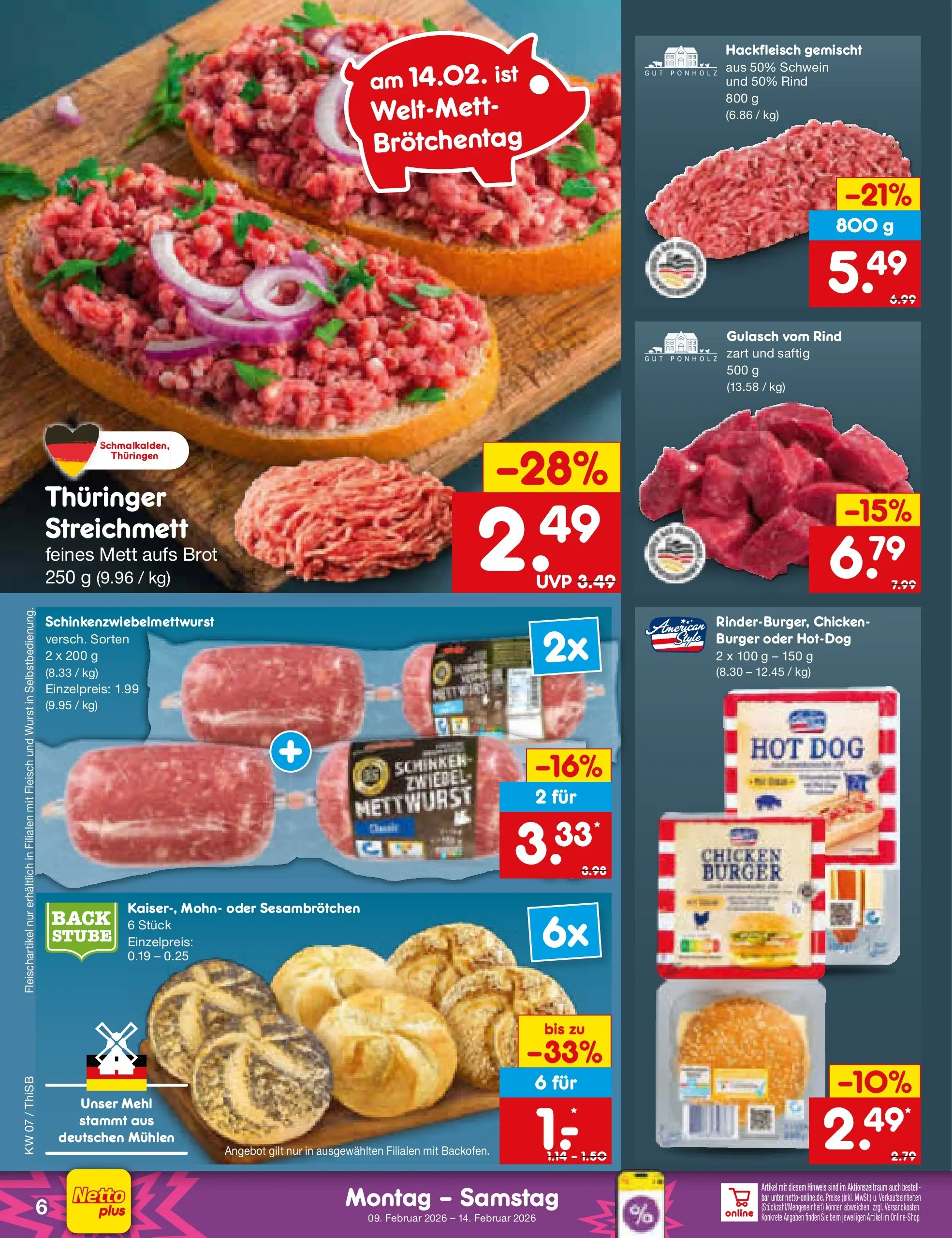 Netto Marken-Discount prospekt Pirna	 (ab 08.02.2026) » Angebote | Seite: 6