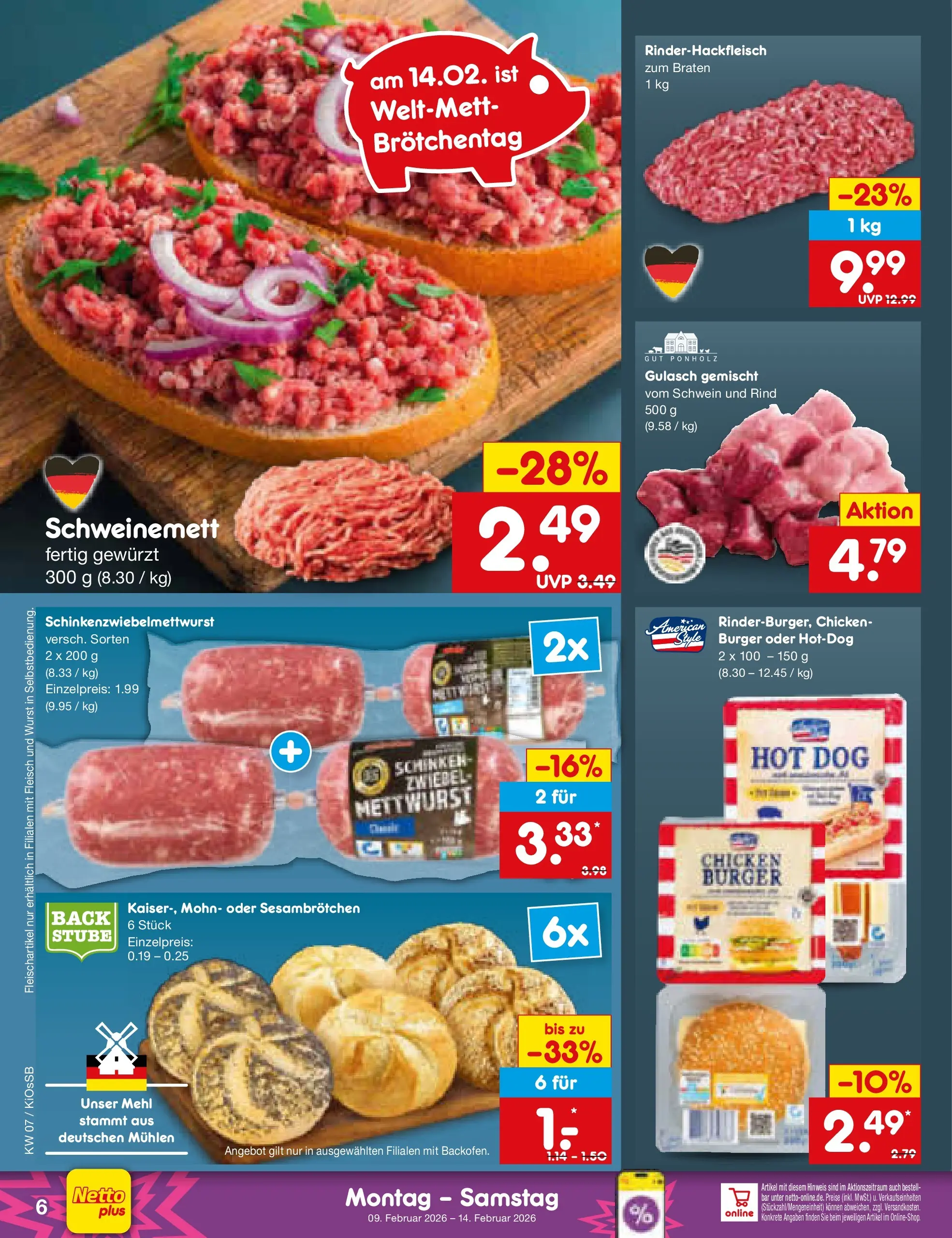 Netto Marken-Discount prospekt Oberhaid	 (ab 08.02.2026) » Angebote | Seite: 6
