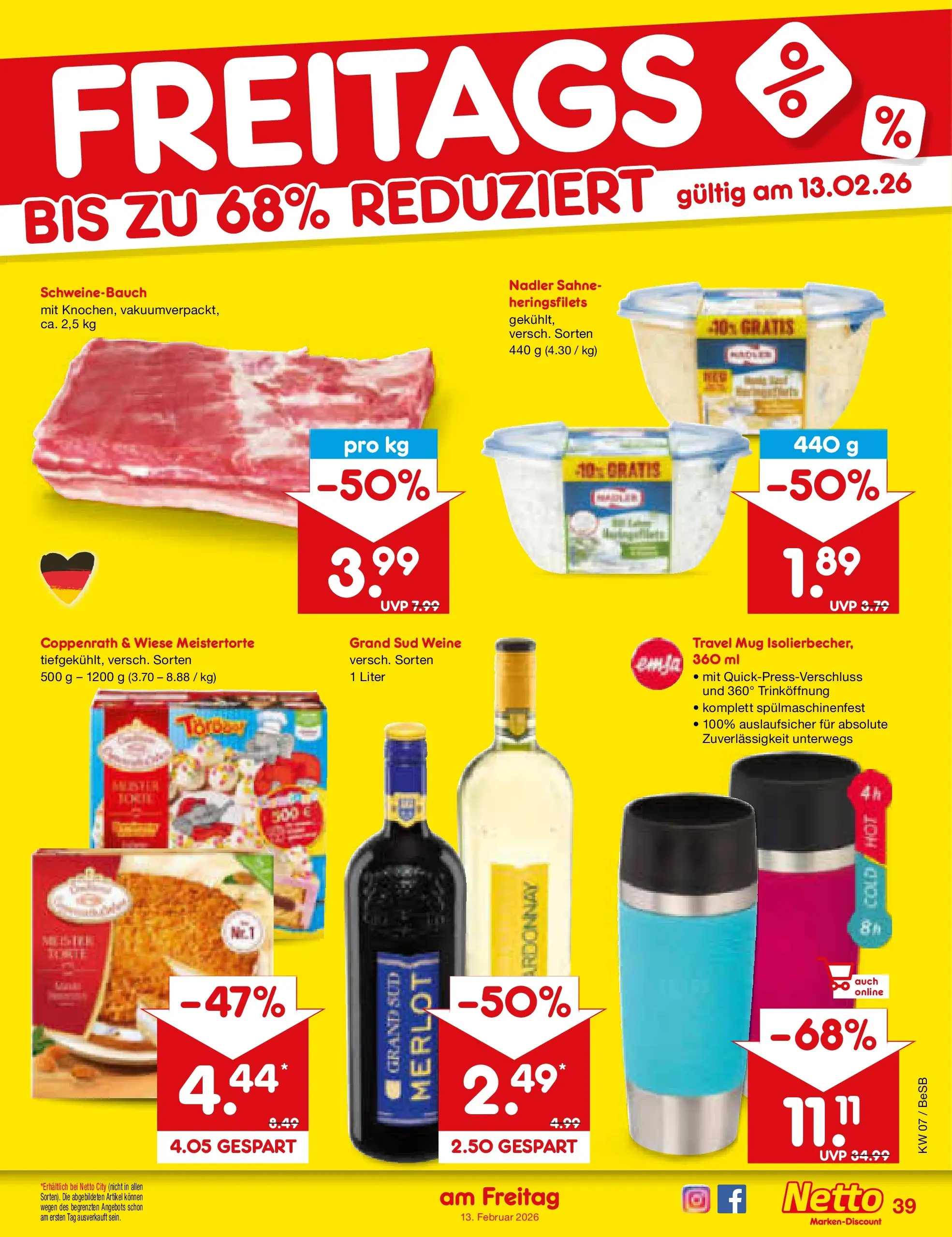 Netto Marken-Discount prospekt Kremmen	 (ab 08.02.2026) » Angebote | Seite: 51