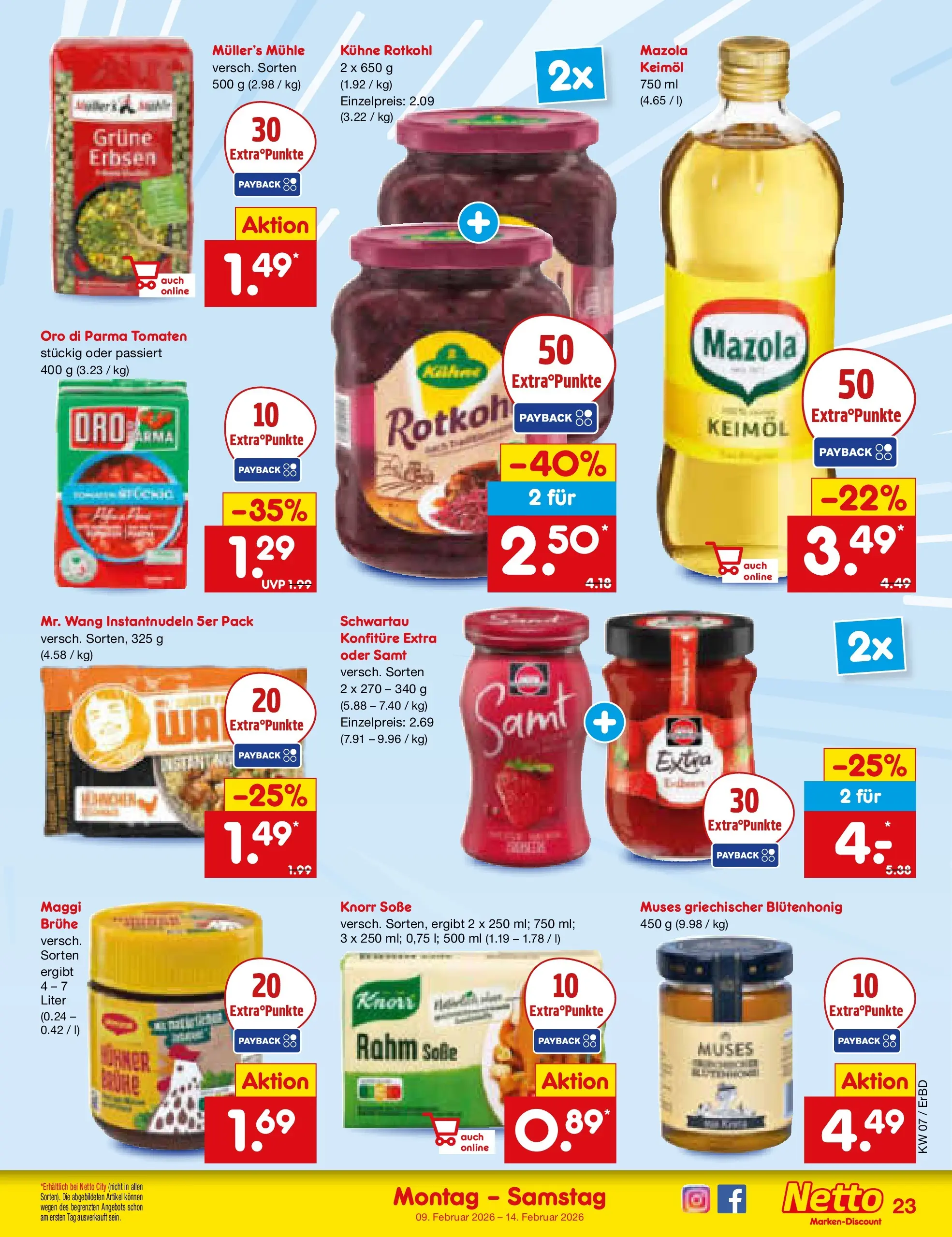 Netto Marken-Discount prospekt Jena-Lobeda	 (ab 09.02.2026) » Angebote | Seite: 25