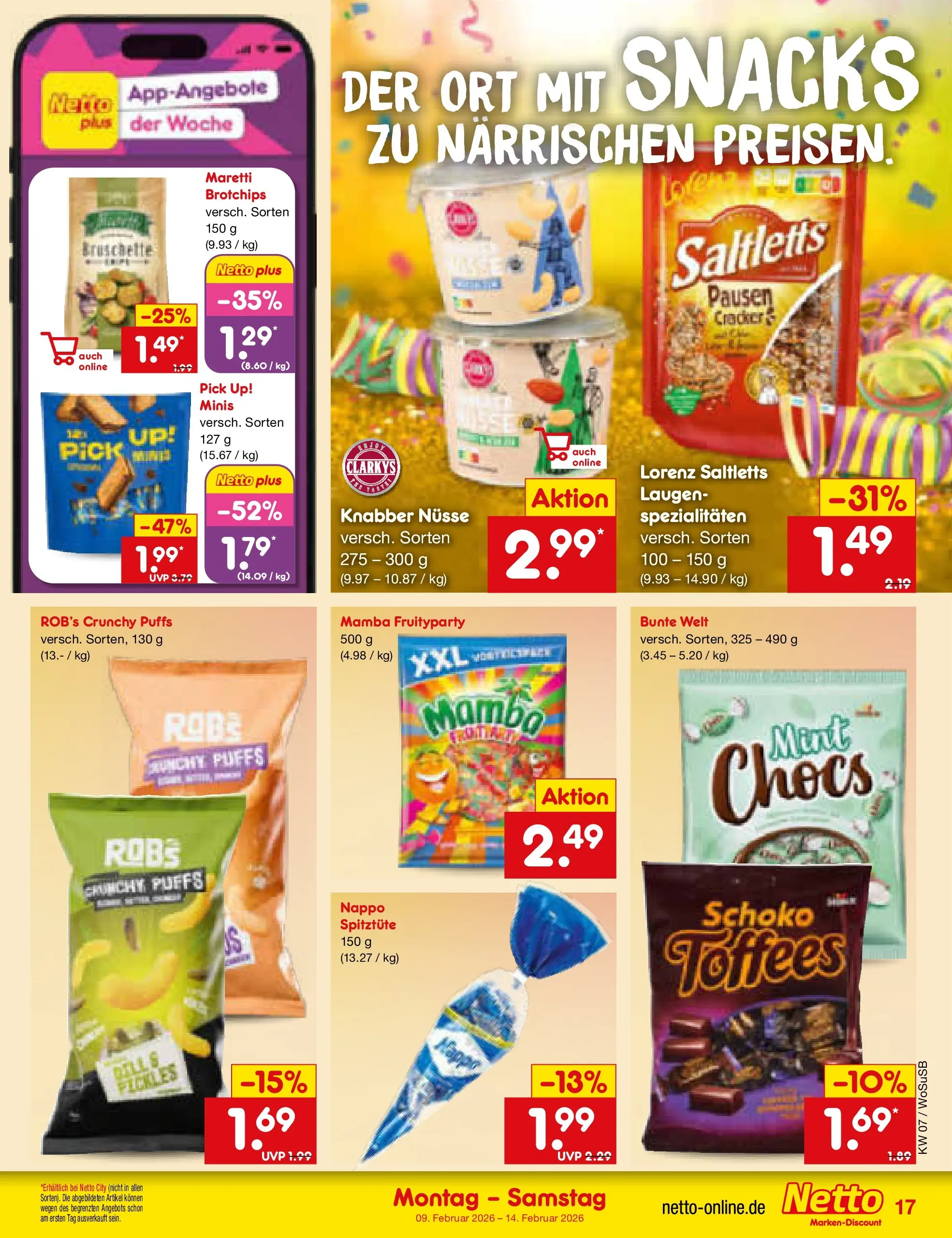 Netto Marken-Discount prospekt Mannheim	 (ab 08.02.2026) » Angebote | Seite: 19