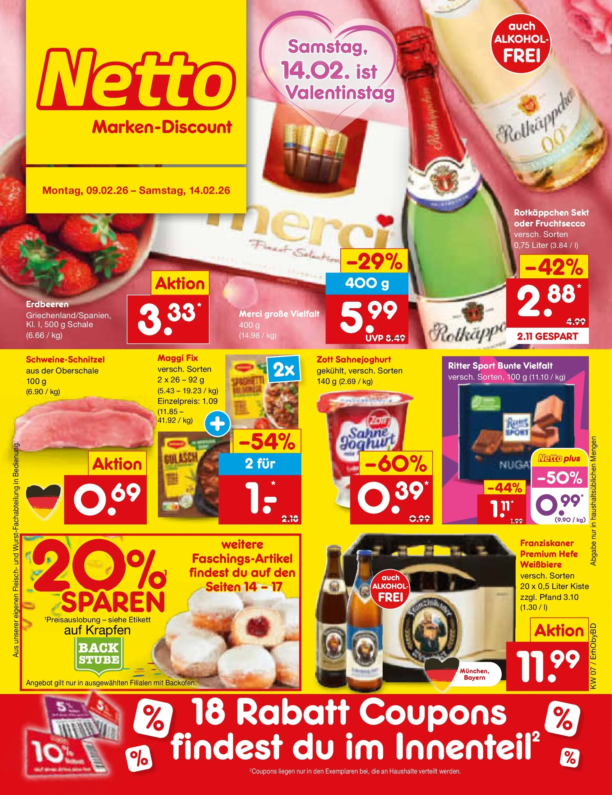 Netto Marken-Discount prospekt Velden	 (ab 08.02.2026) » Angebote | Seite: 1