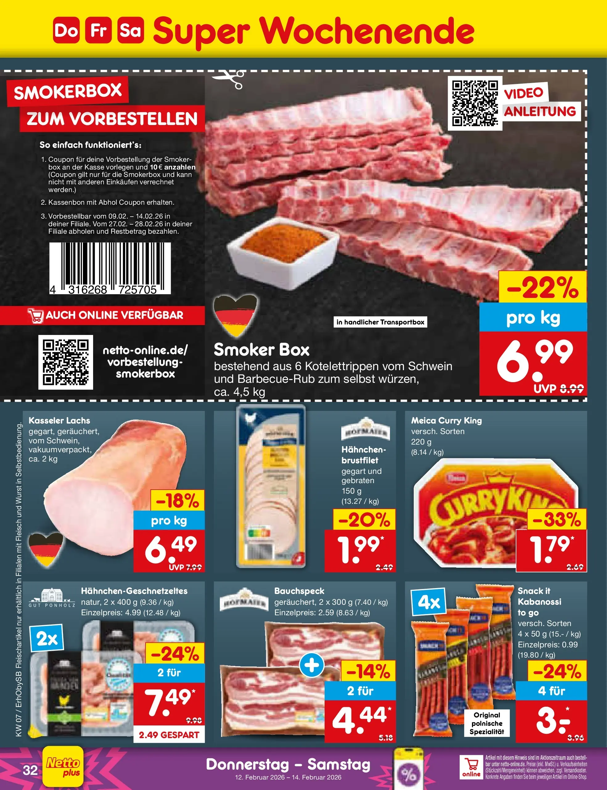 Netto Marken-Discount prospekt Mauern	 (ab 08.02.2026) » Angebote | Seite: 42