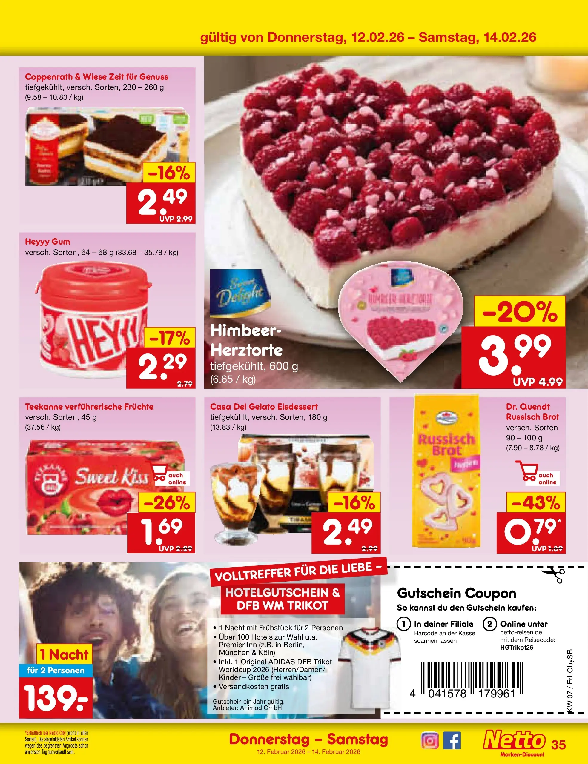 Netto Marken-Discount prospekt Mauern	 (ab 08.02.2026) » Angebote | Seite: 45