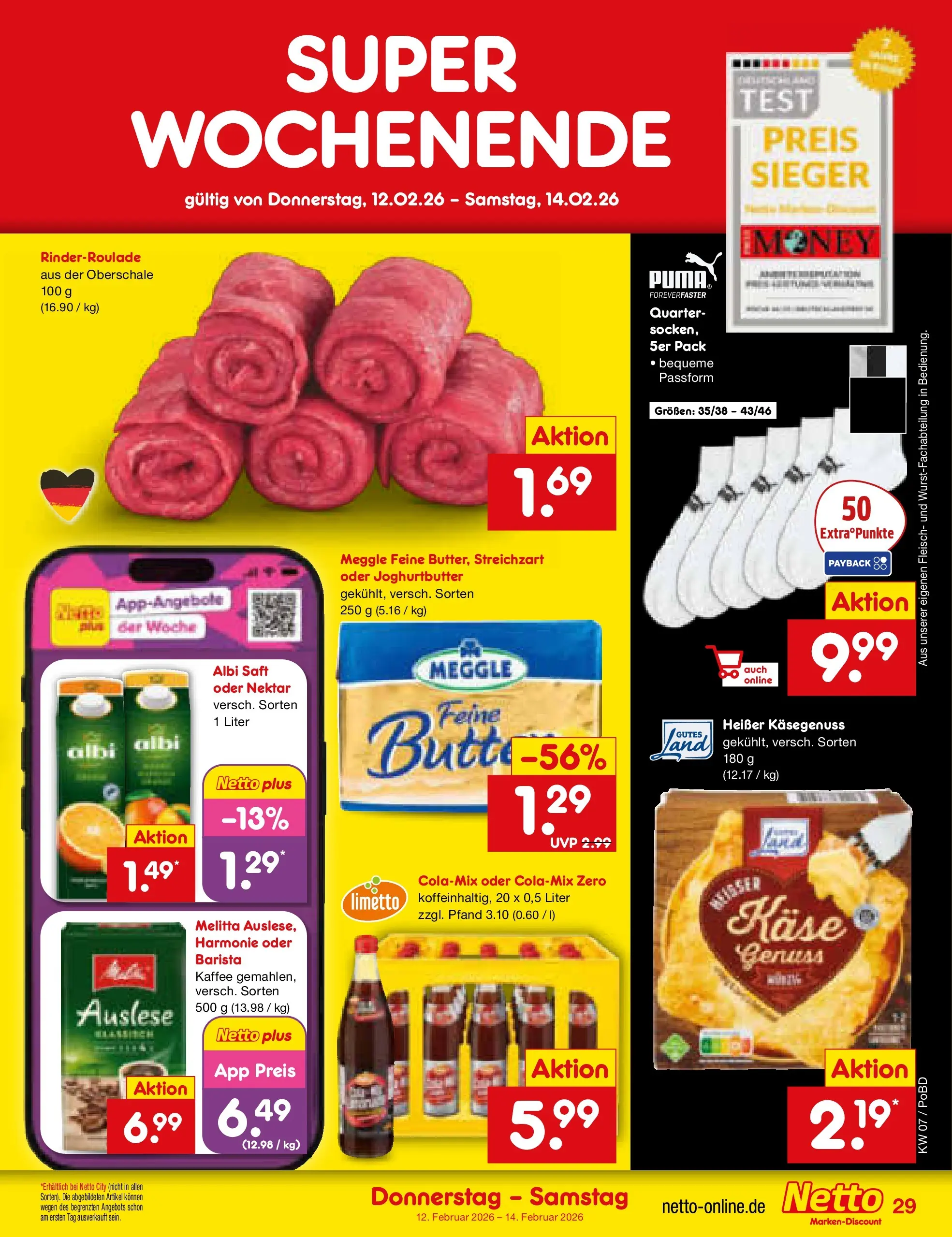 Netto Marken-Discount prospekt Selb	 (ab 08.02.2026) » Angebote | Seite: 33