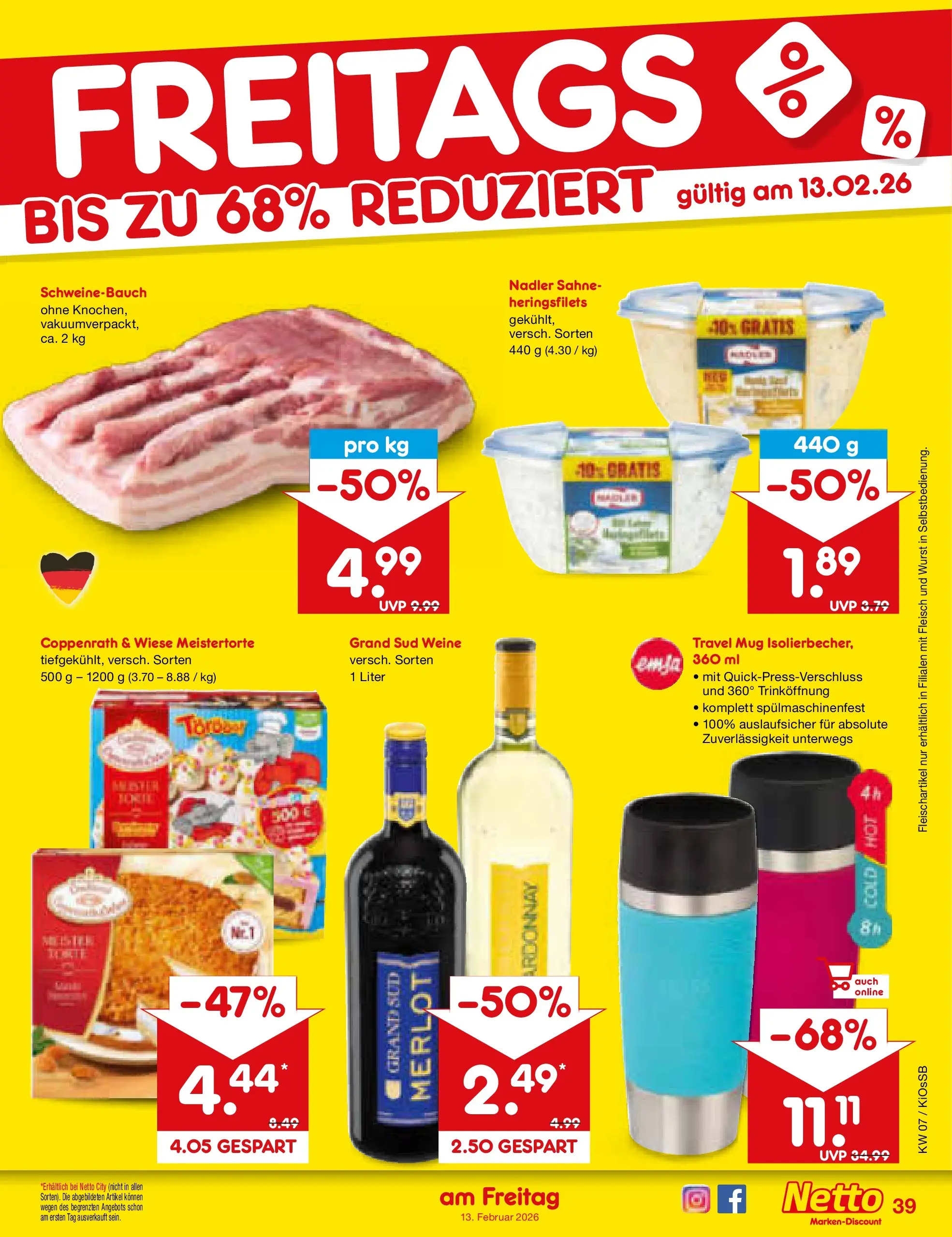 Netto Marken-Discount prospekt Oberhaid	 (ab 08.02.2026) » Angebote | Seite: 51