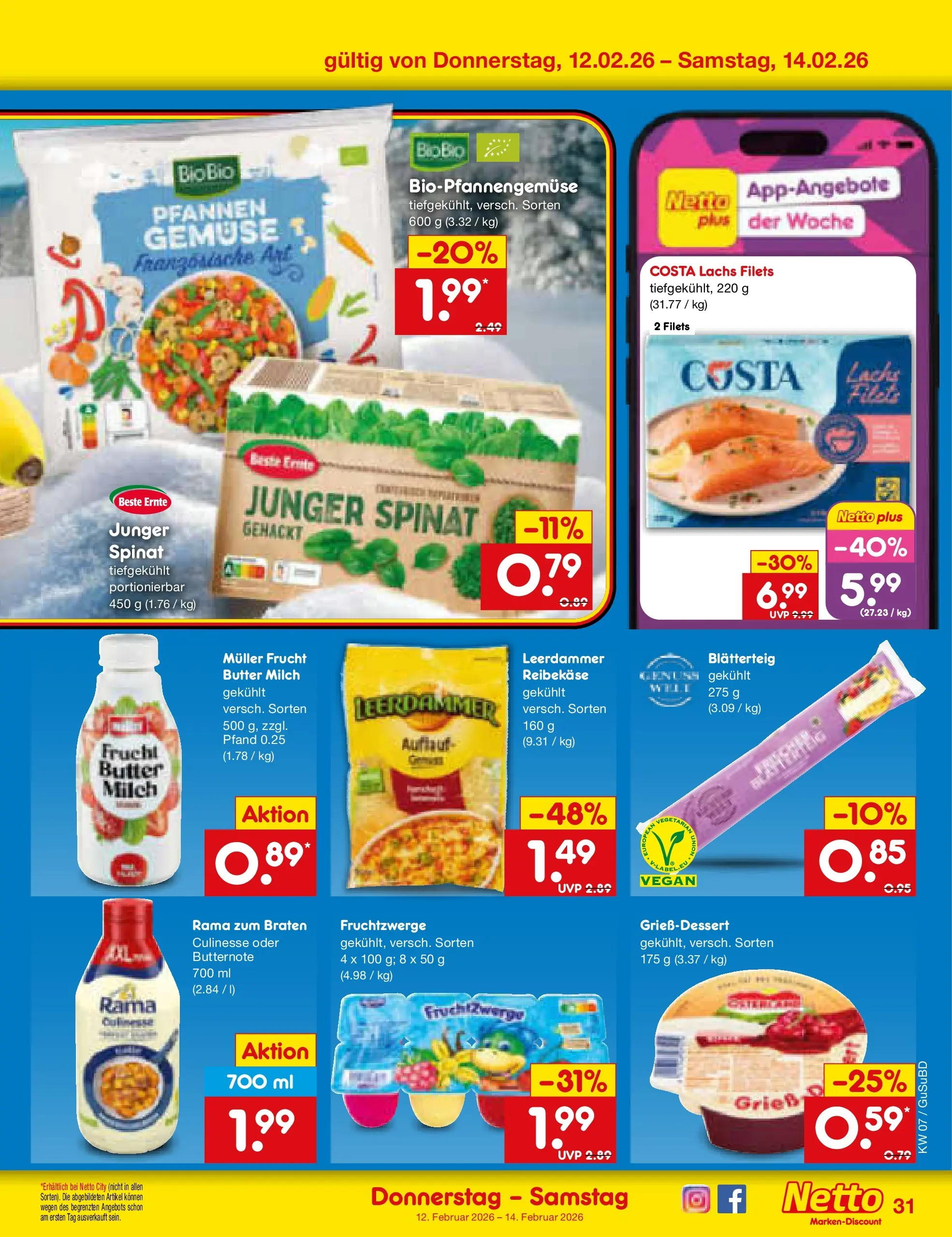 Netto Marken-Discount prospekt Glauchau	 (ab 09.02.2026) » Angebote | Seite: 39