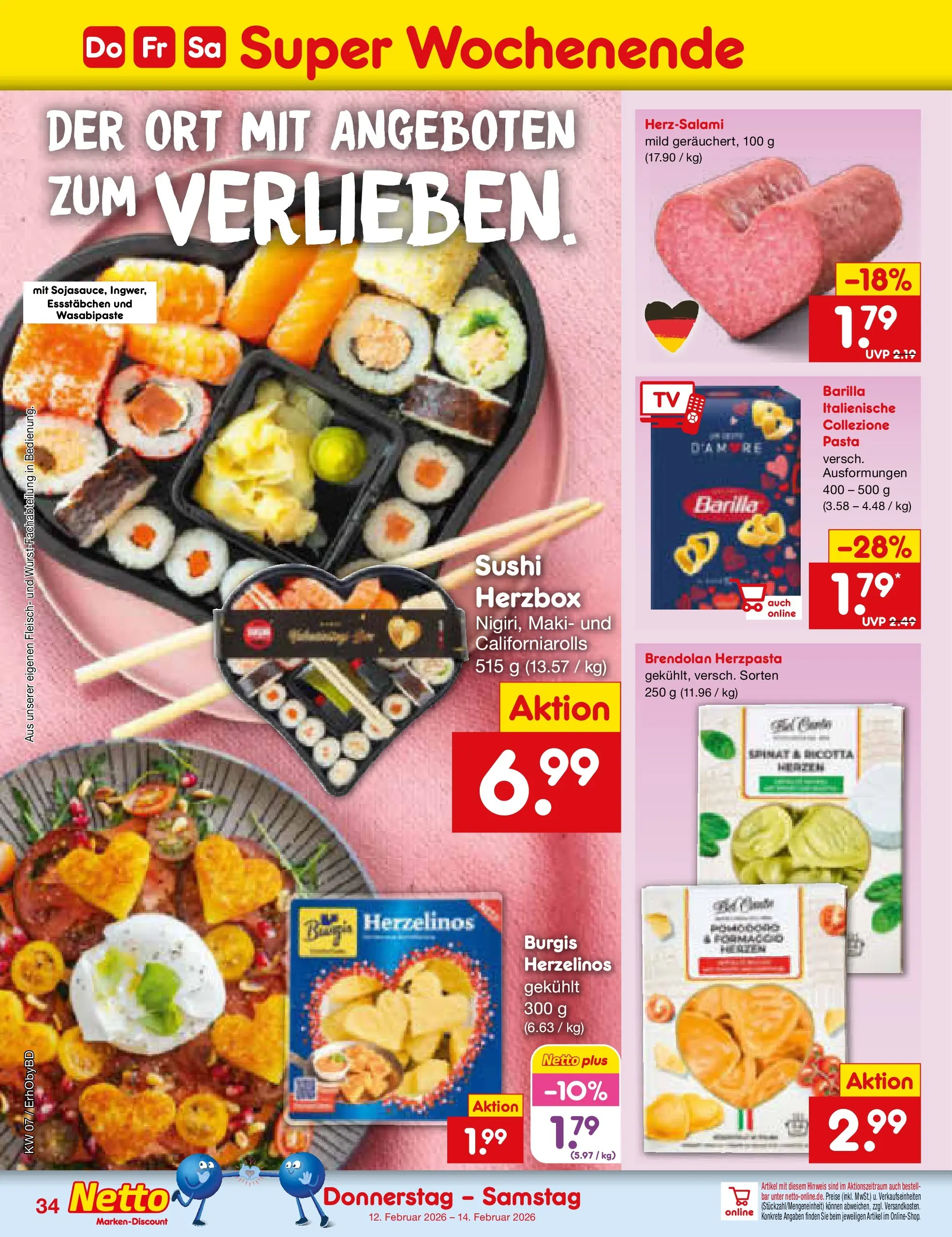 Netto Marken-Discount prospekt Velden	 (ab 08.02.2026) » Angebote | Seite: 44