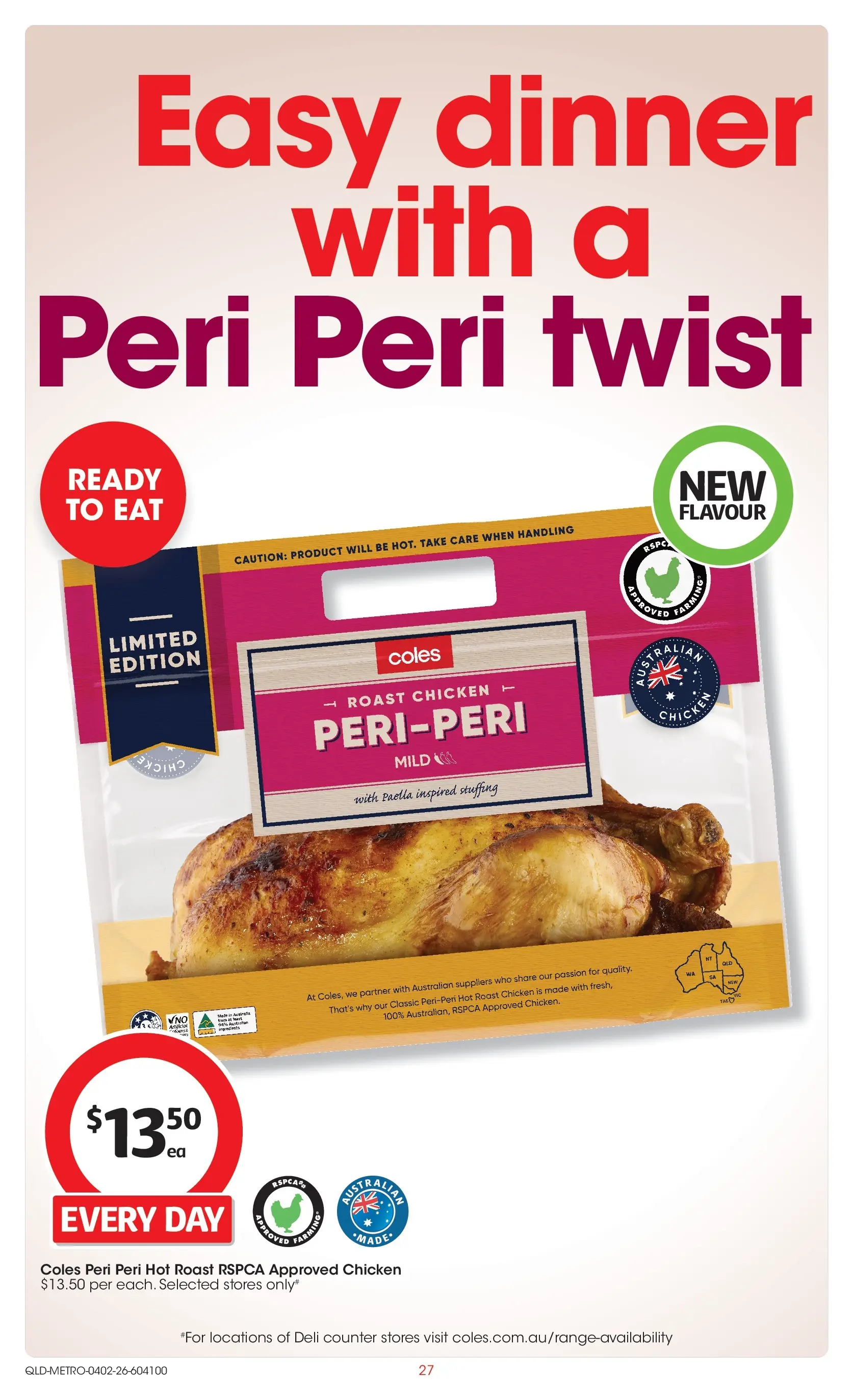﻿Coles catalogue valid from 03/02/2026 > Online Australia | Page: 27 | Products: Chicken