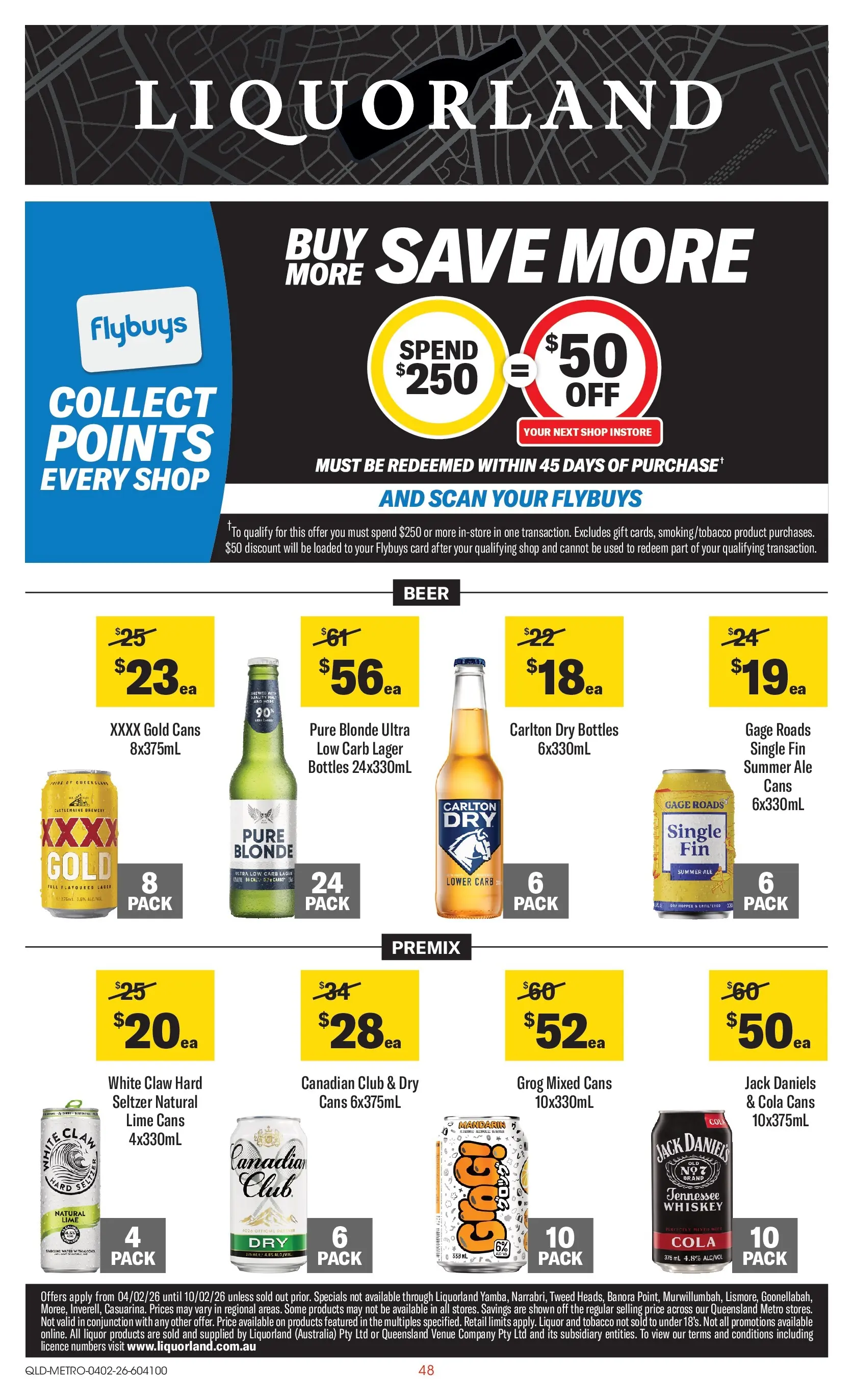 ﻿Coles catalogue valid from 03/02/2026 > Online Australia | Page: 48 | Products: Beer, Whiskey, Lime