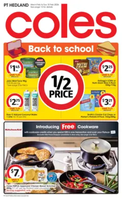 Preview of Coles Catalogue PT Hedland - valid from 04.02.2026