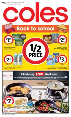 Preview of Coles Catalogue VIC - valid from 04.02.2026