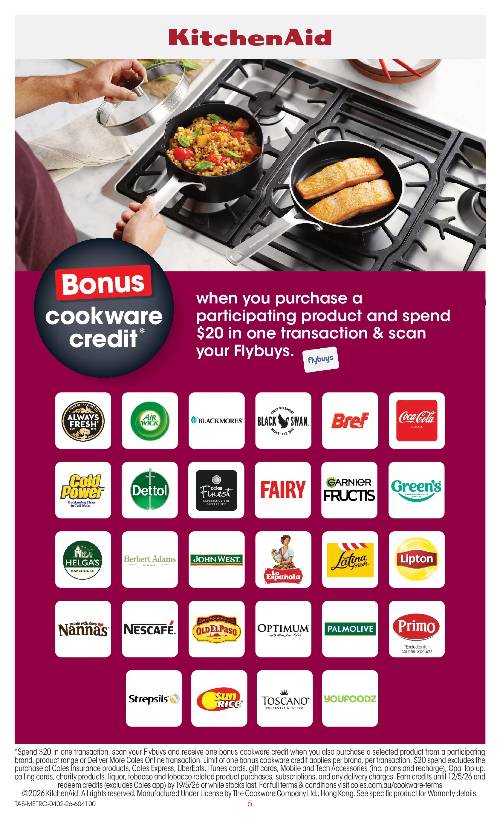 ﻿Coles catalogue valid from 03/02/2026 > Online Australia | Page: 5 | Products: Rice, Opal, Water, Accessories