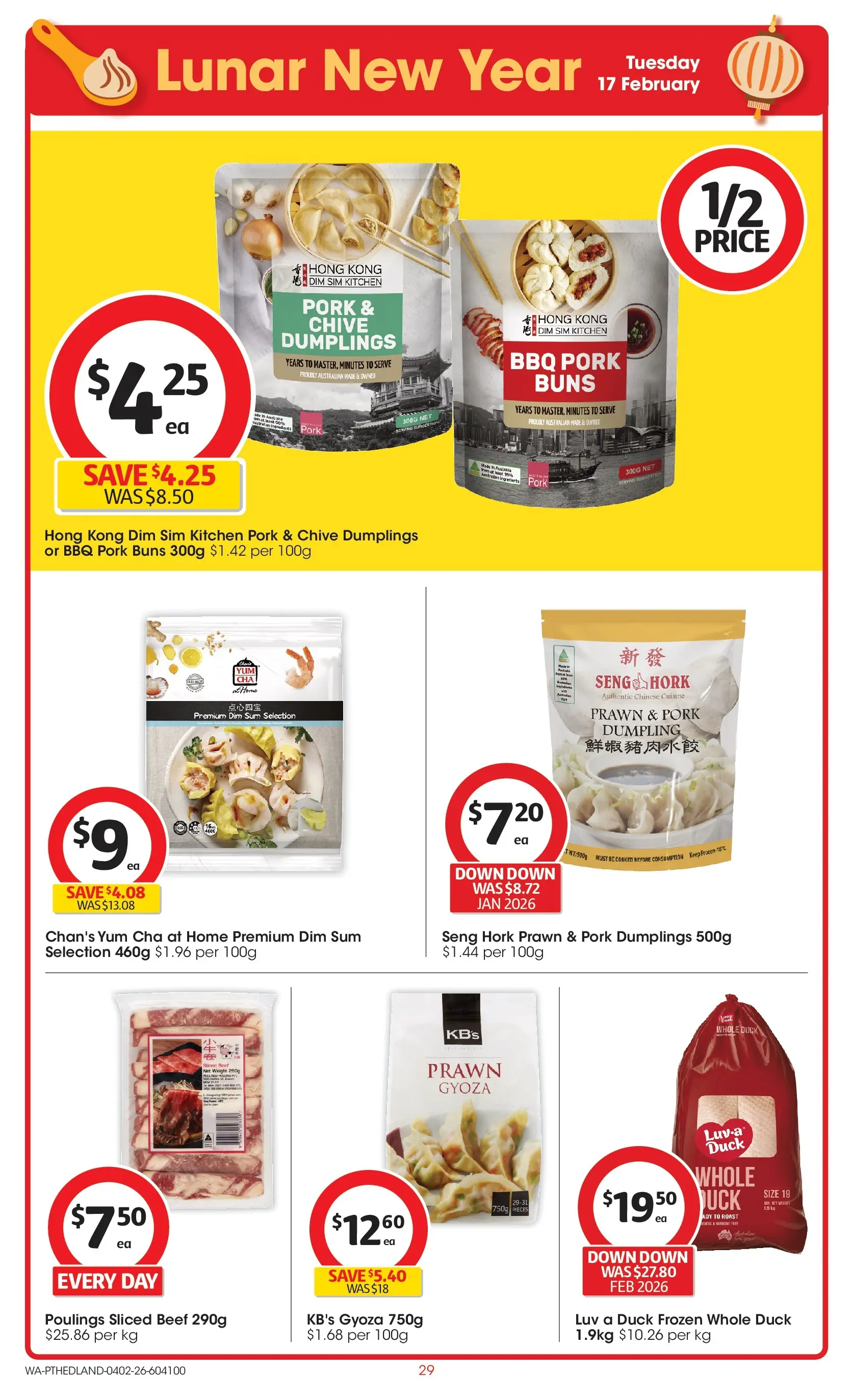 ﻿Coles catalogue valid from 04/02/2026 > Online Australia | Page: 29 | Products: Curry, Honey, Chicken, Beef