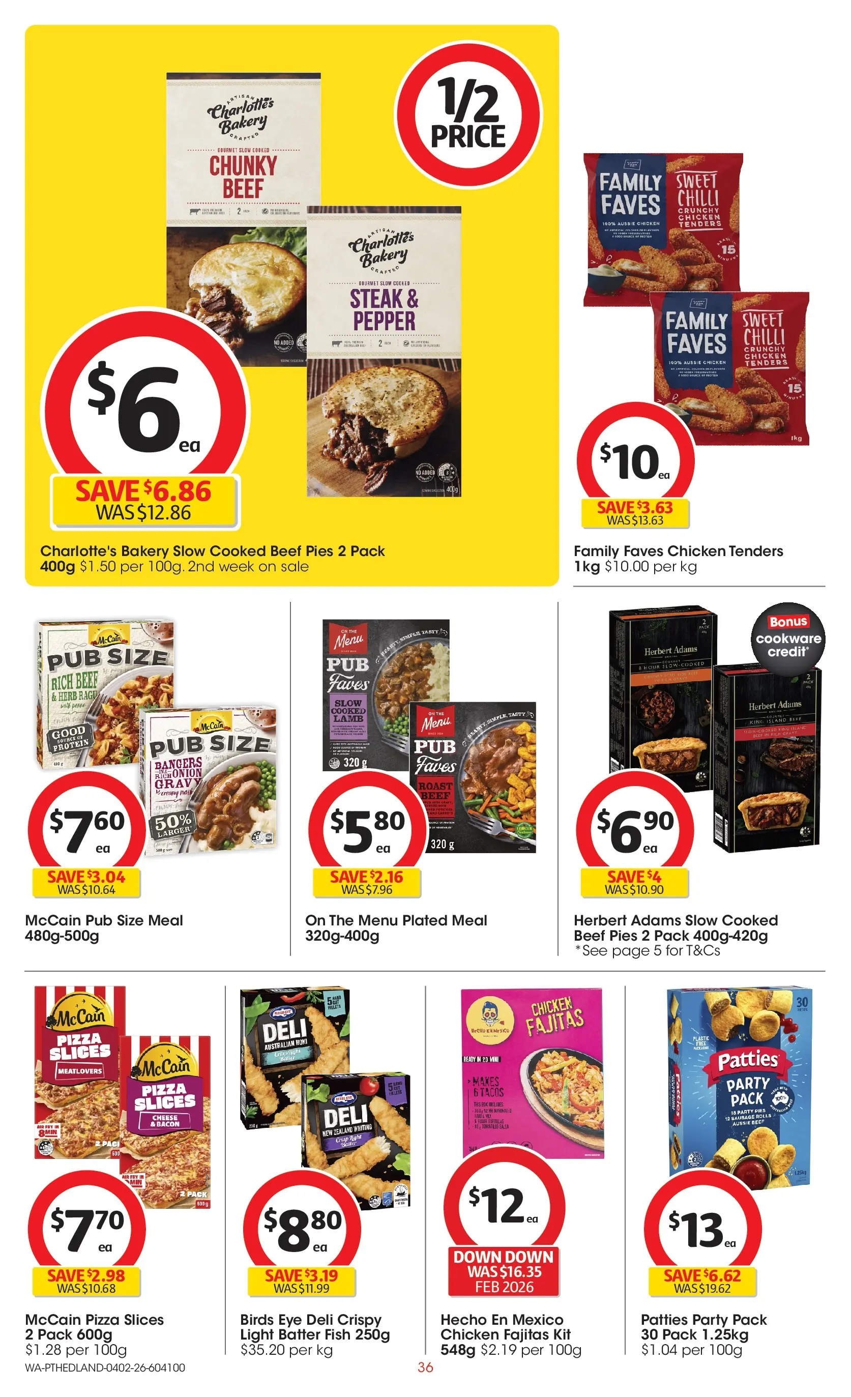 ﻿Coles catalogue valid from 04/02/2026 > Online Australia | Page: 36 | Products: Butter, Cheese, Sauce, Garlic