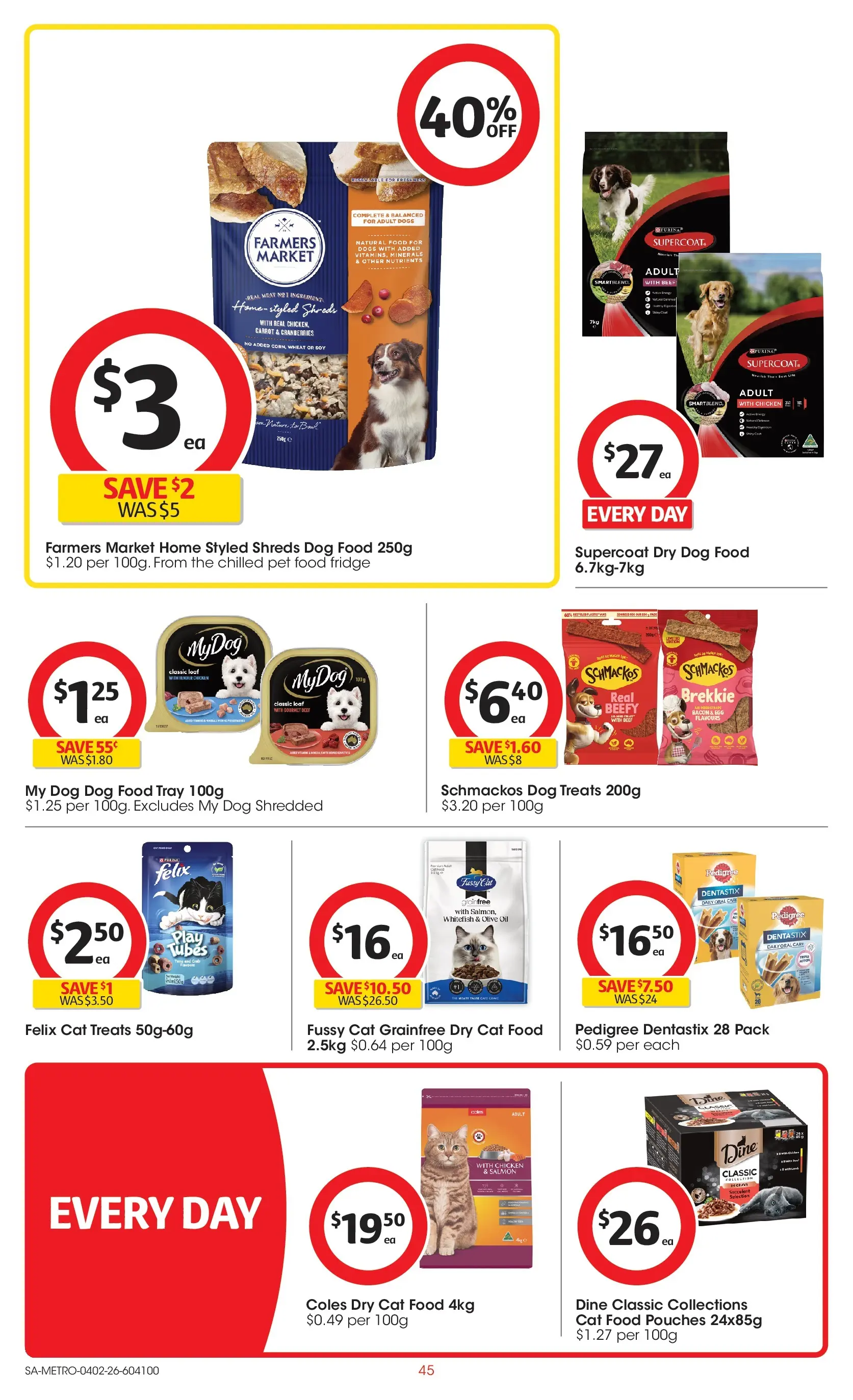﻿Coles catalogue valid from 03/02/2026 > Online Australia | Page: 45 | Products: Beef, Meat, Wheat, Nutrients