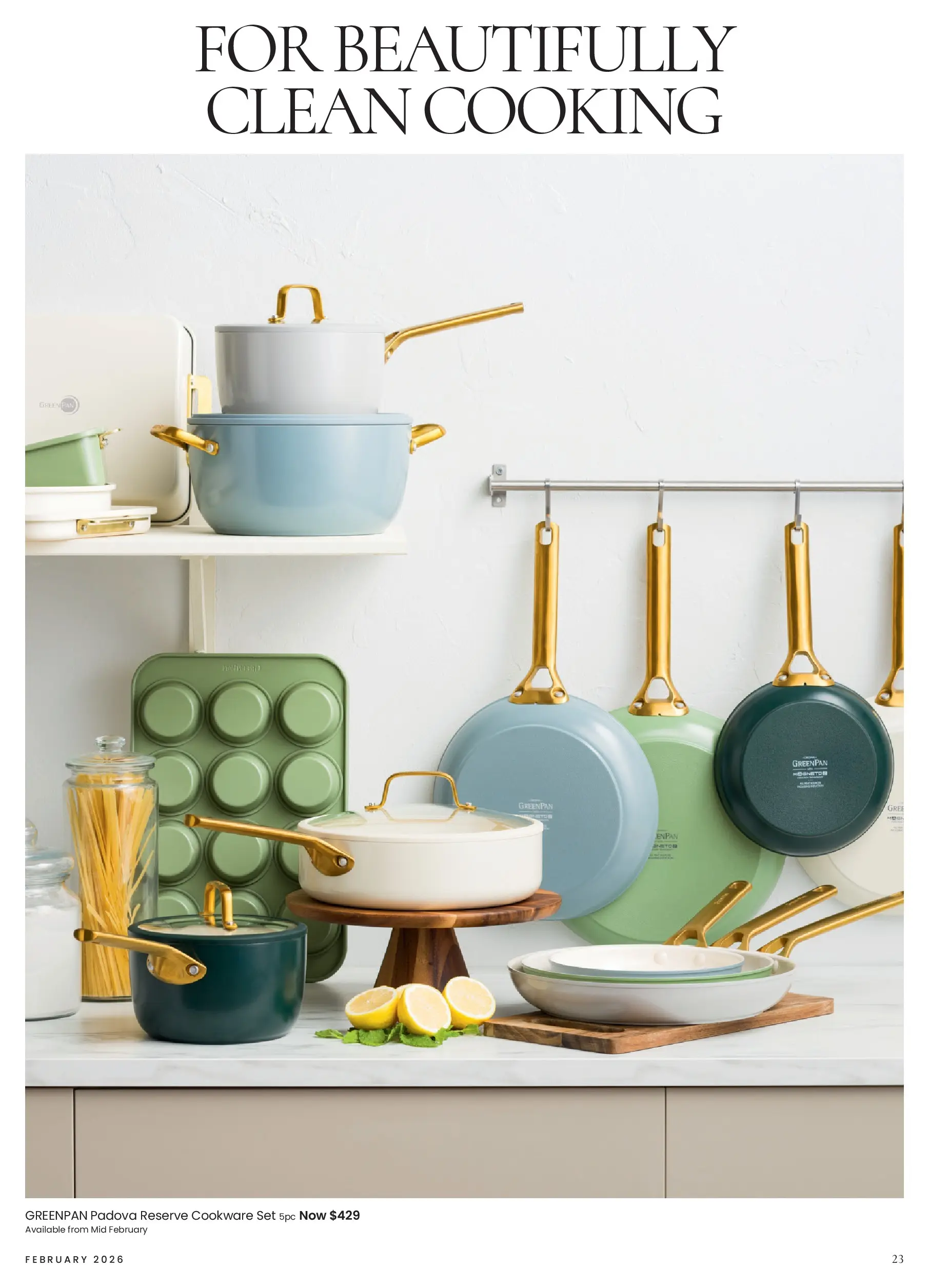 Myer - A sense of place - 02/02/2026 > weekly / monthly specials | Page: 23 | Products: Cookware