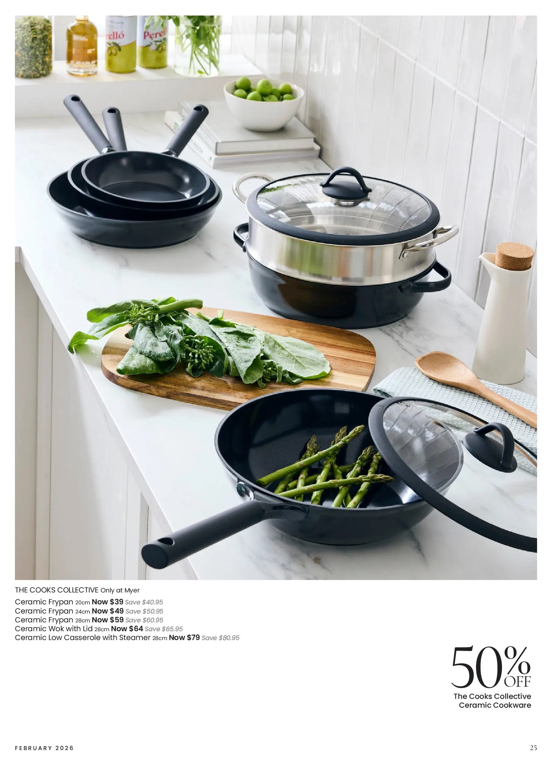 Myer - A sense of place - 02/02/2026 > weekly / monthly specials | Page: 25 | Products: Cookware