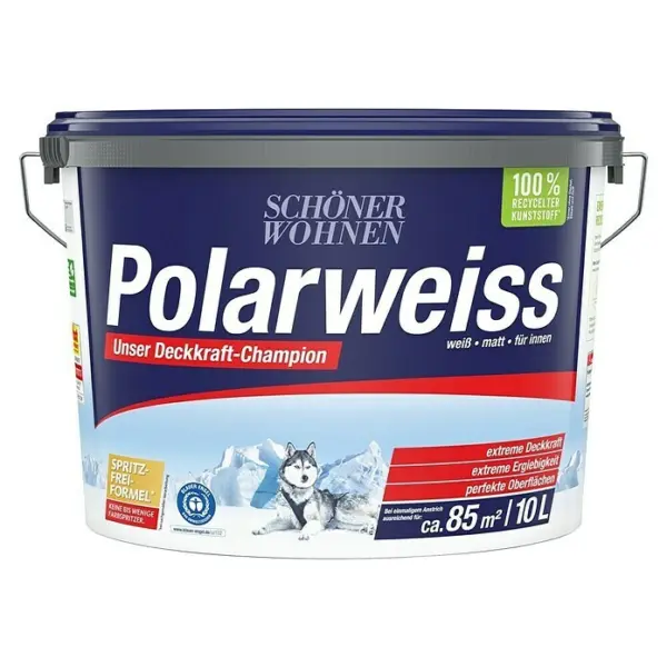 SCH&Ouml;NER WOHNEN-Farbe Wandfarbe Polarwei&szlig;