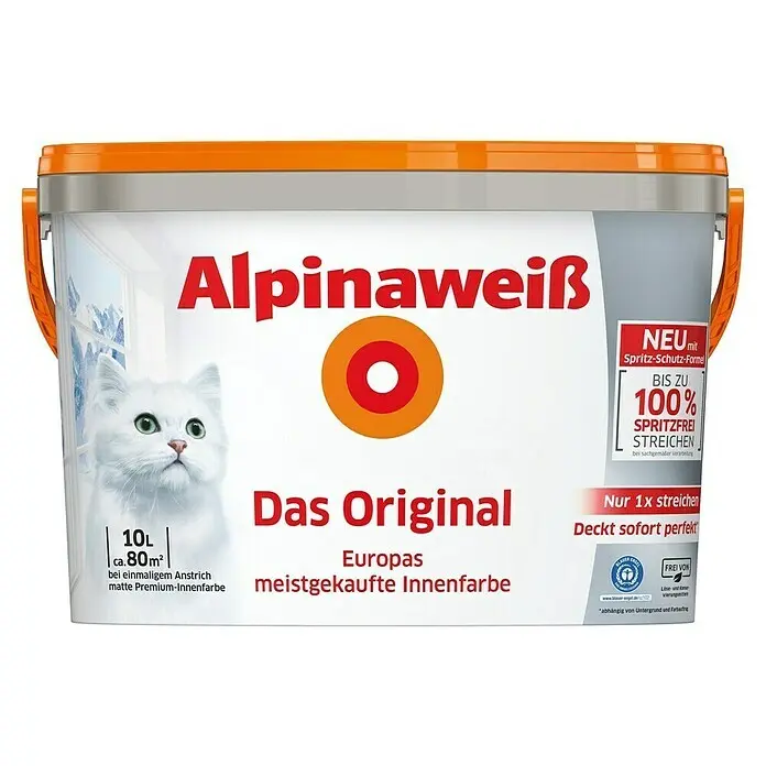 Alpina Alpinaweiss Wandfarbe Das Original