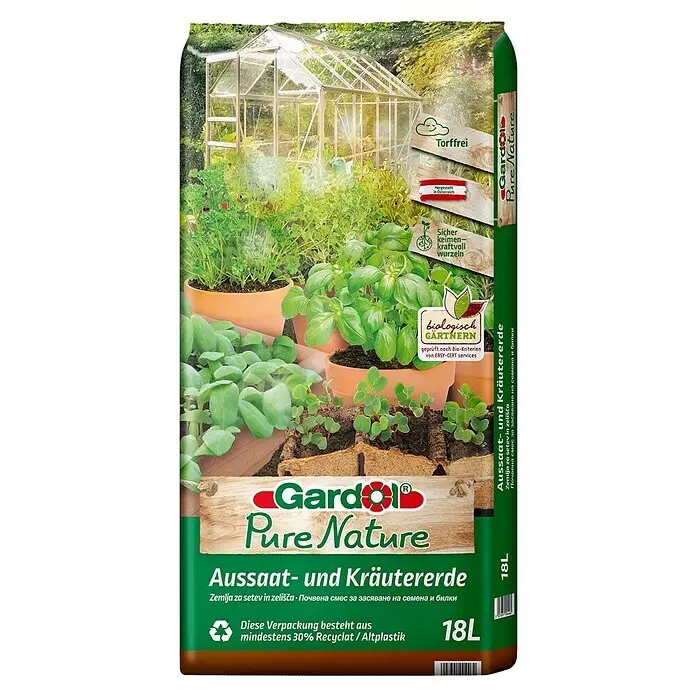 Aussaat- & Kr&auml;utererde Gardol Pure Nature