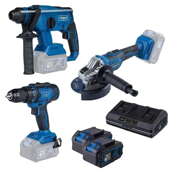 Scheppach Akku Maschinen-Set BPS100