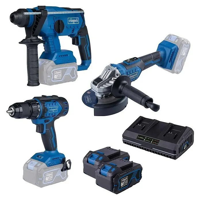 Scheppach Akku Maschinen-Set BPS100
