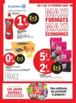 E.Leclerc DEPENSER MOINS 2 GV - MIXTE - au 14.02.2026