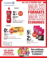 E.Leclerc DEPENSER MOINS 2 GV - MIXTE - au 14.02.2026